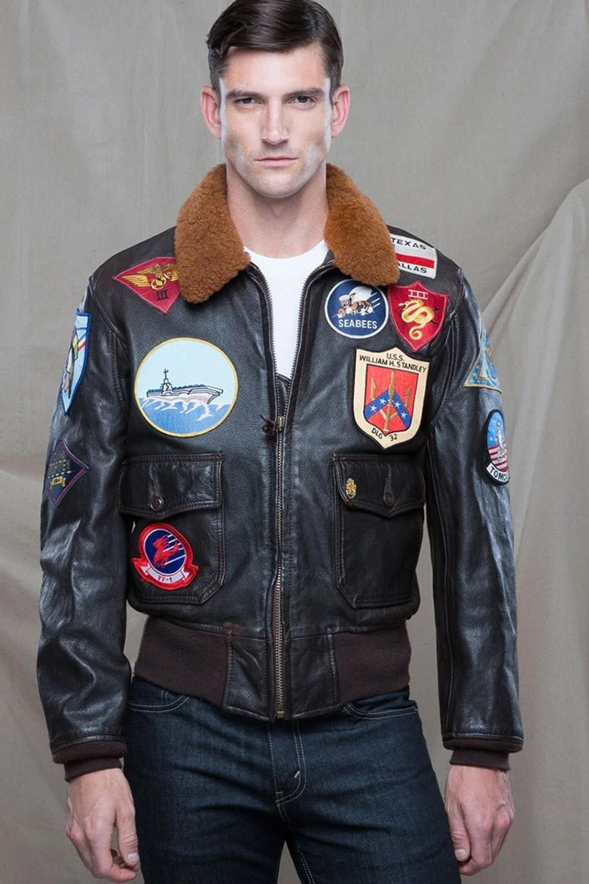 Real G-1 jacket from the movie TOP GUN - Image n°6