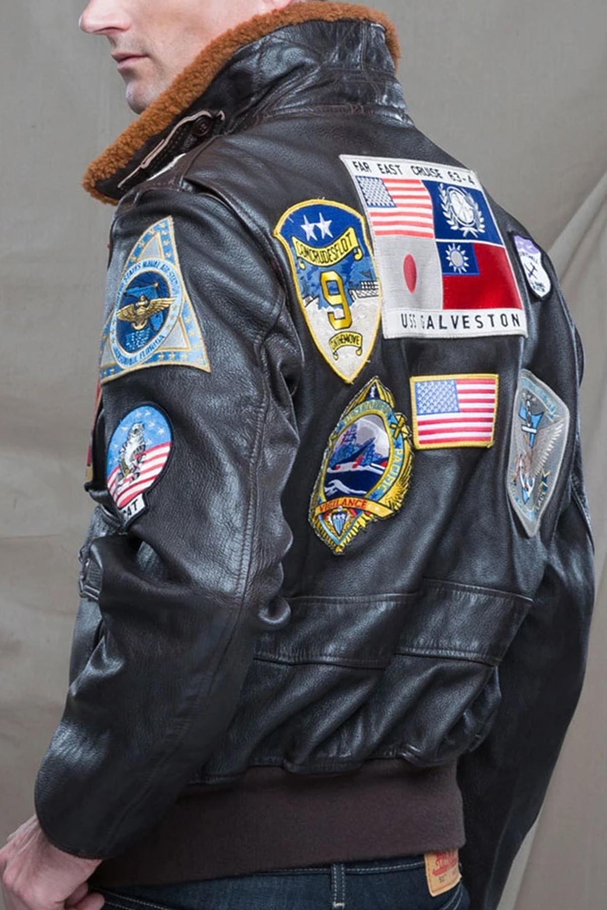 Real G-1 jacket from the movie TOP GUN - Image n°7