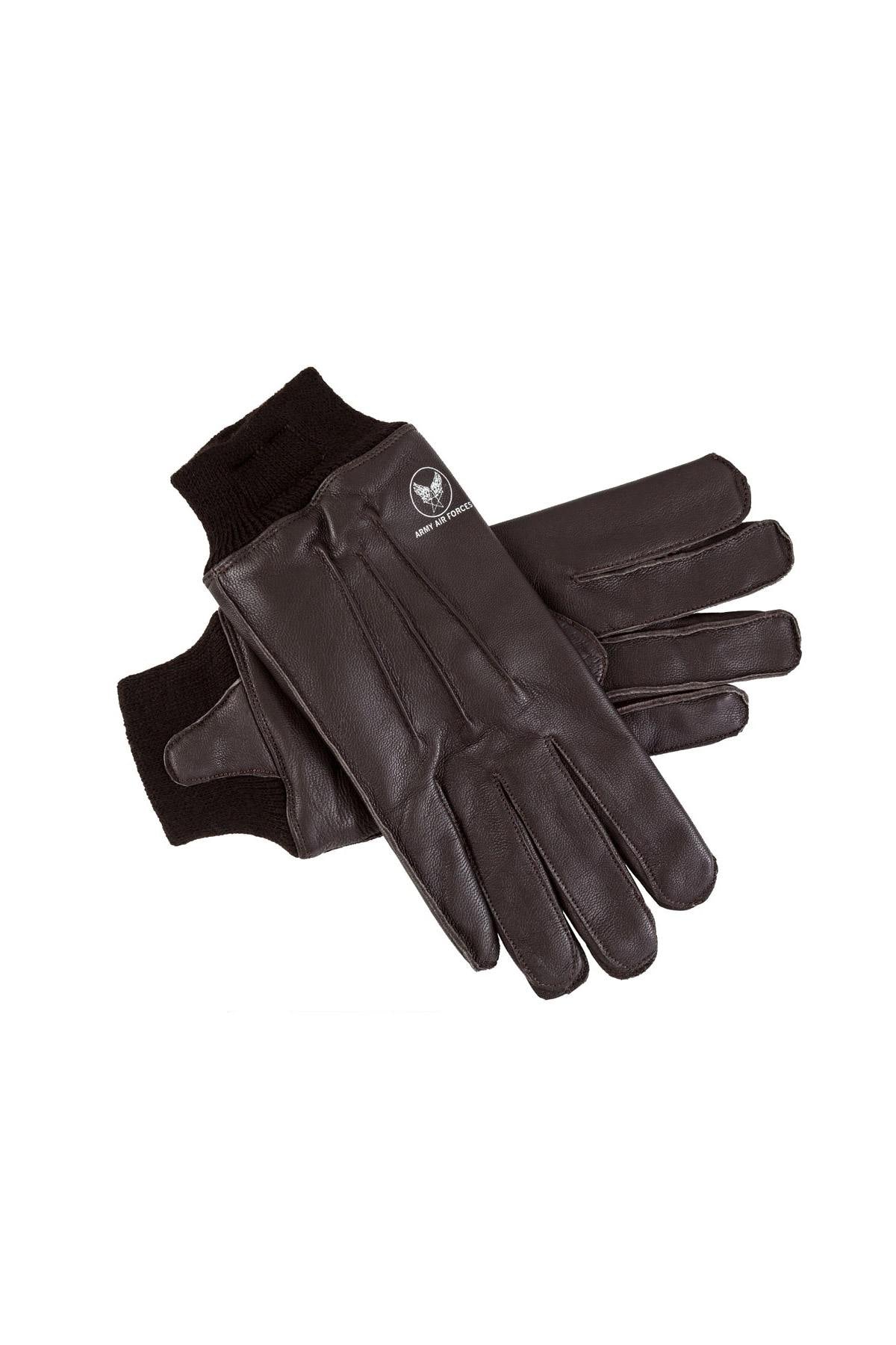 A-10 flyers leather aviator gloves - Image n°1