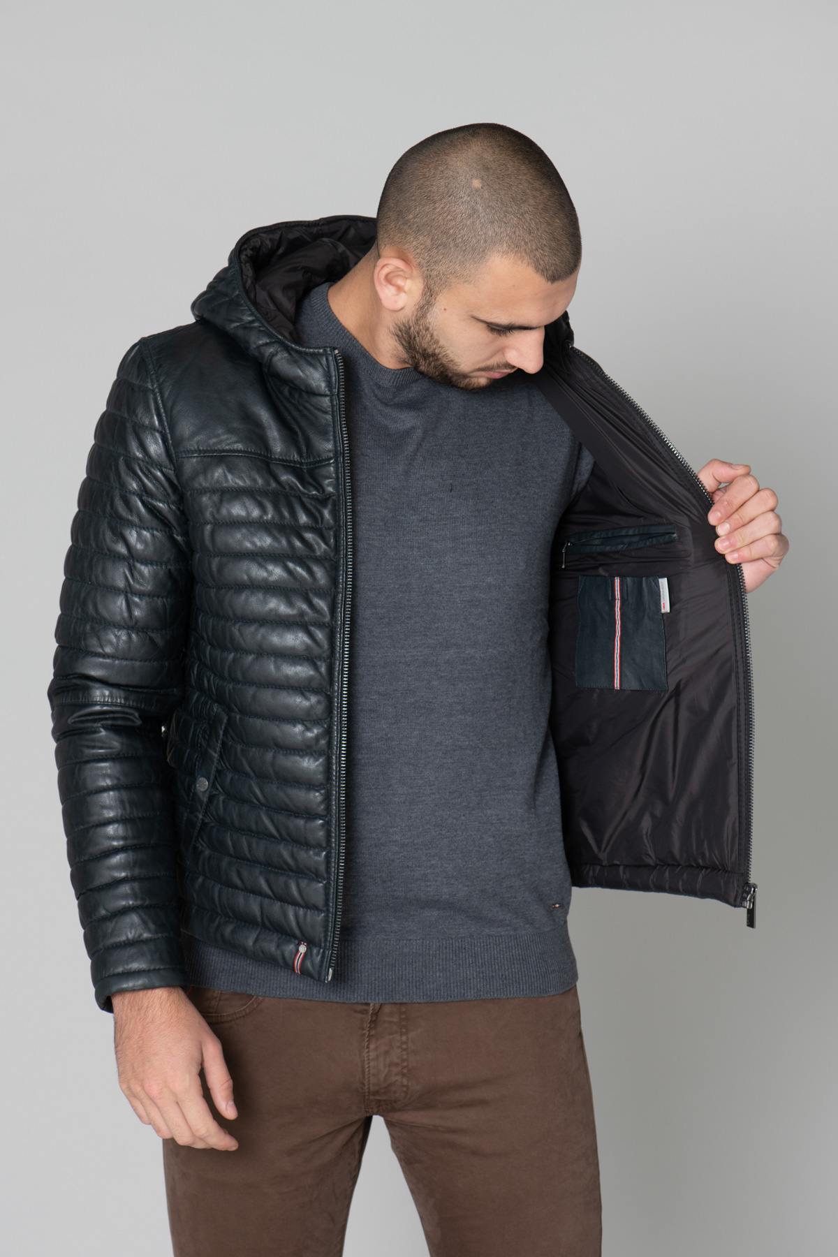 Men's light and warm down jacket - Image n°6