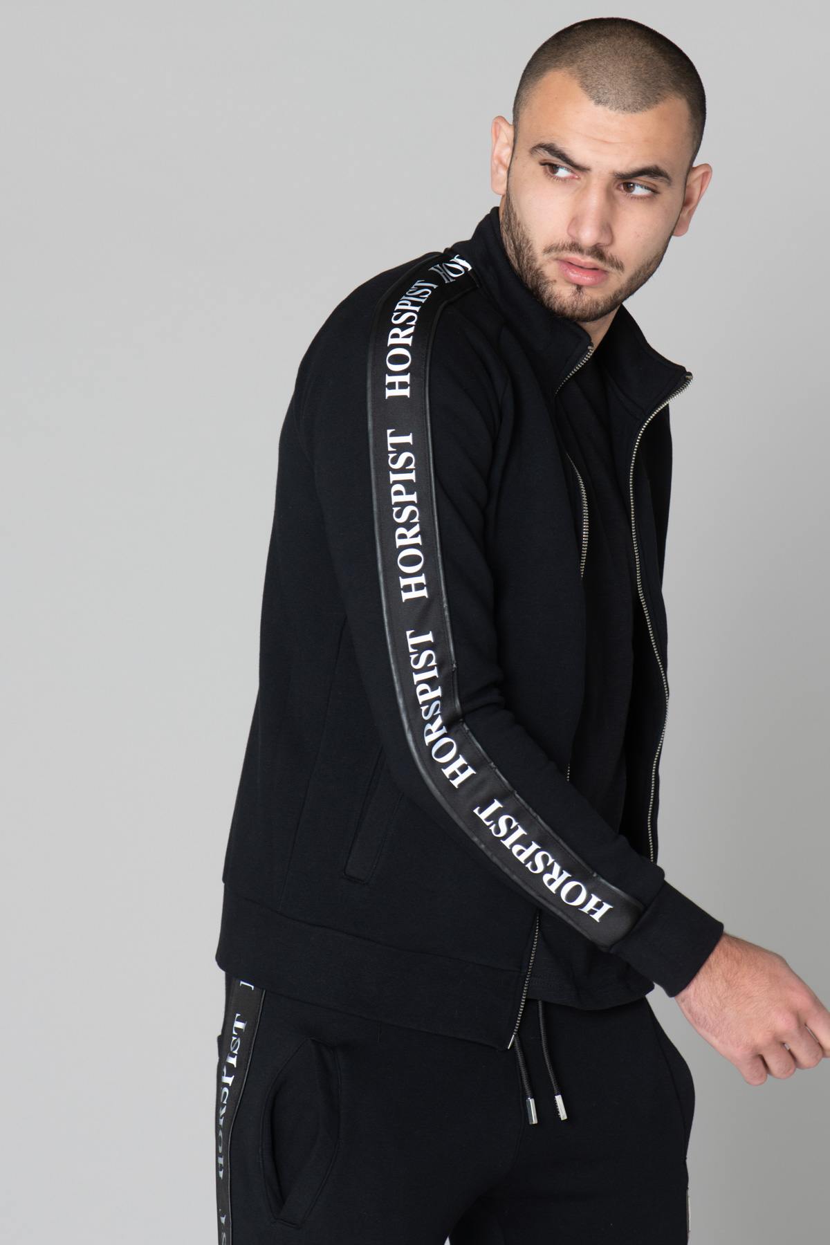 Black track jacket - Image n°1