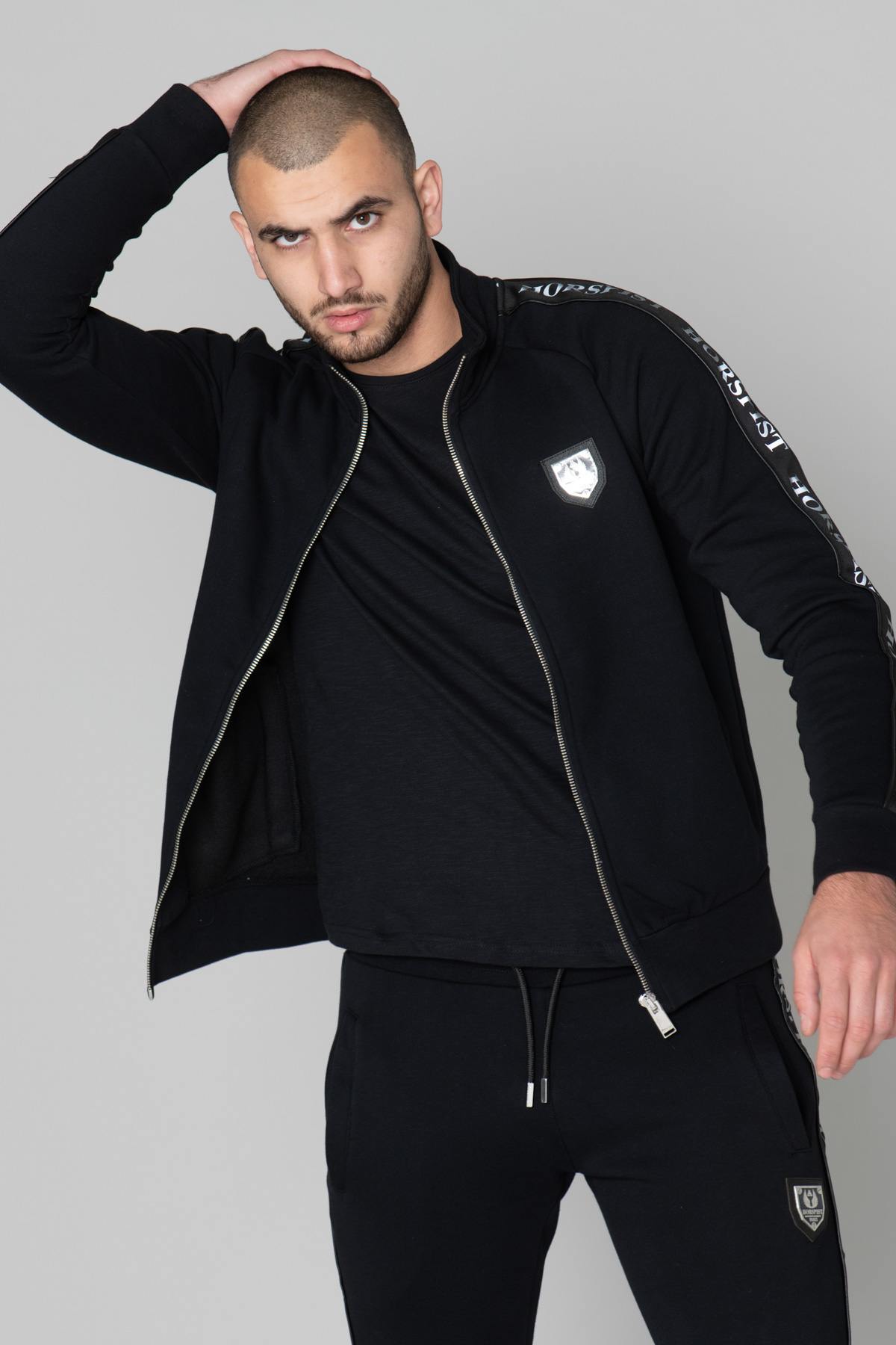 Black track jacket - Image n°3