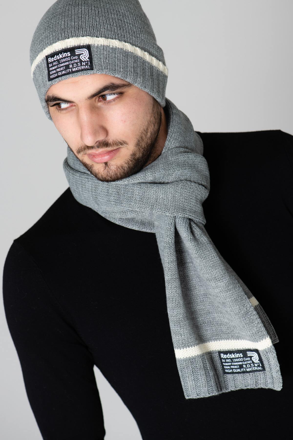 Men's scarf and hat pack - Image n°1