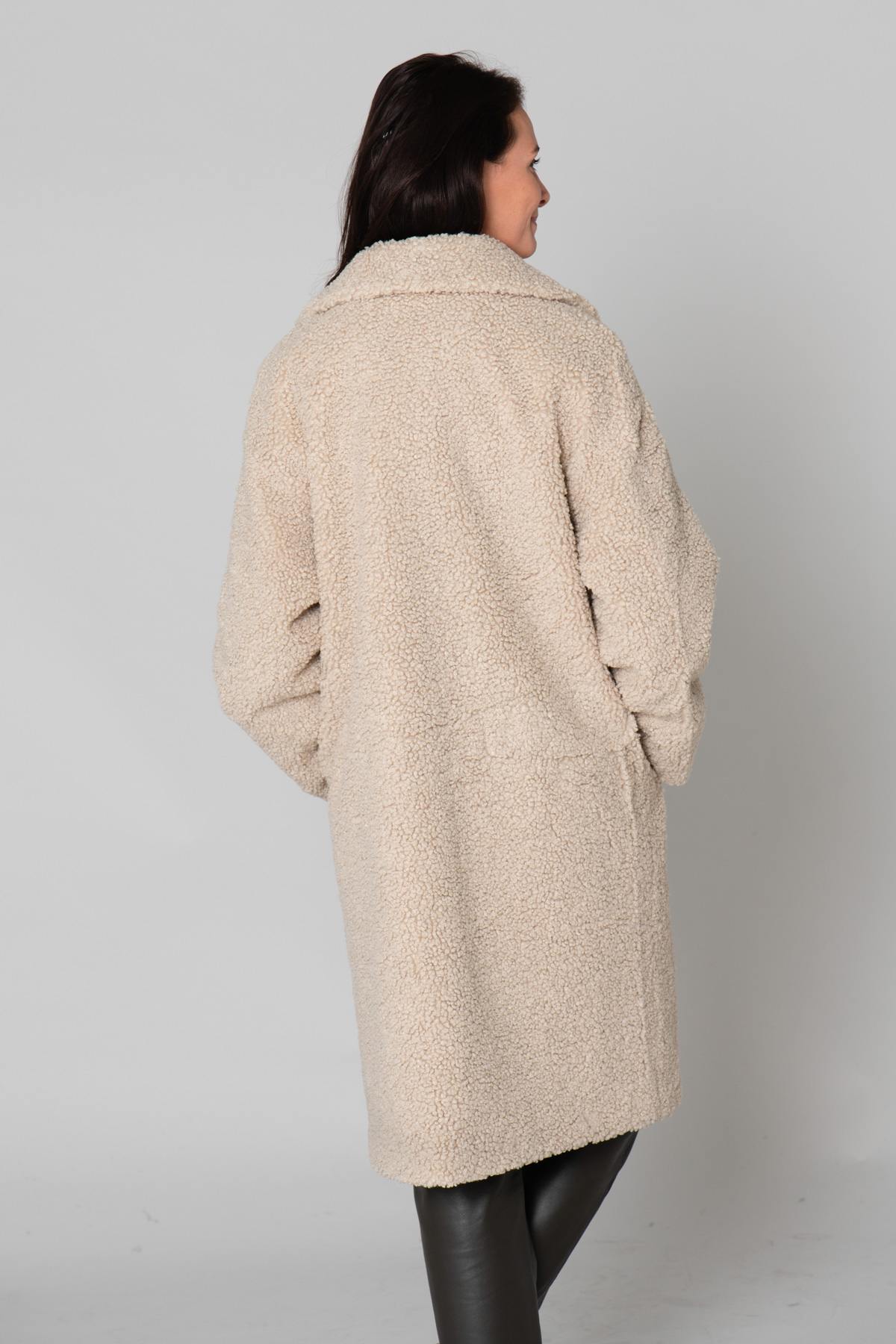 Women's faux fur coat - Image n°6