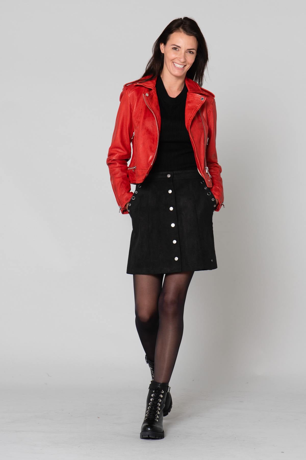 Short Red Perfecto for Women - Image n°2