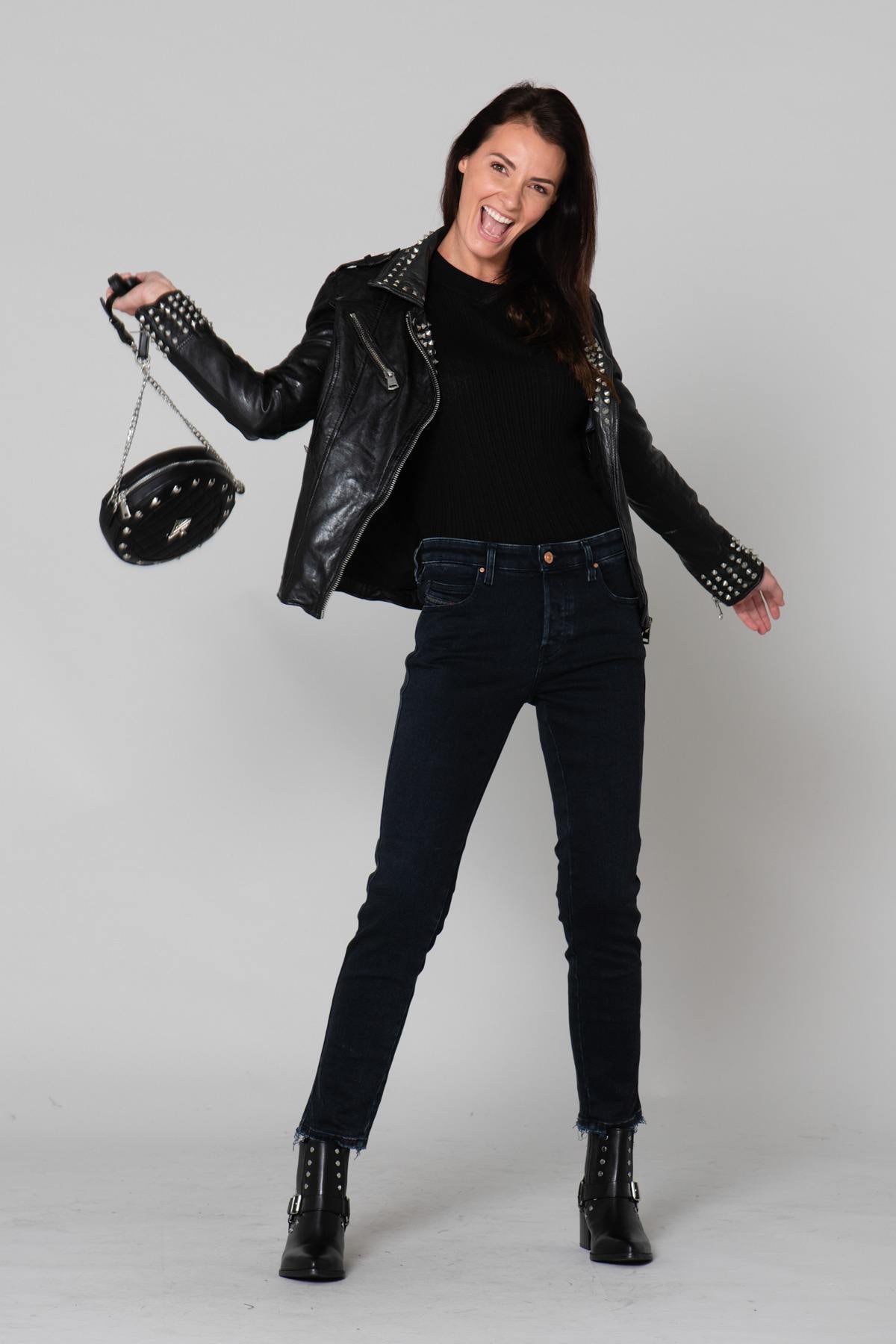 Studded rock Biker Jacket - Image n°2