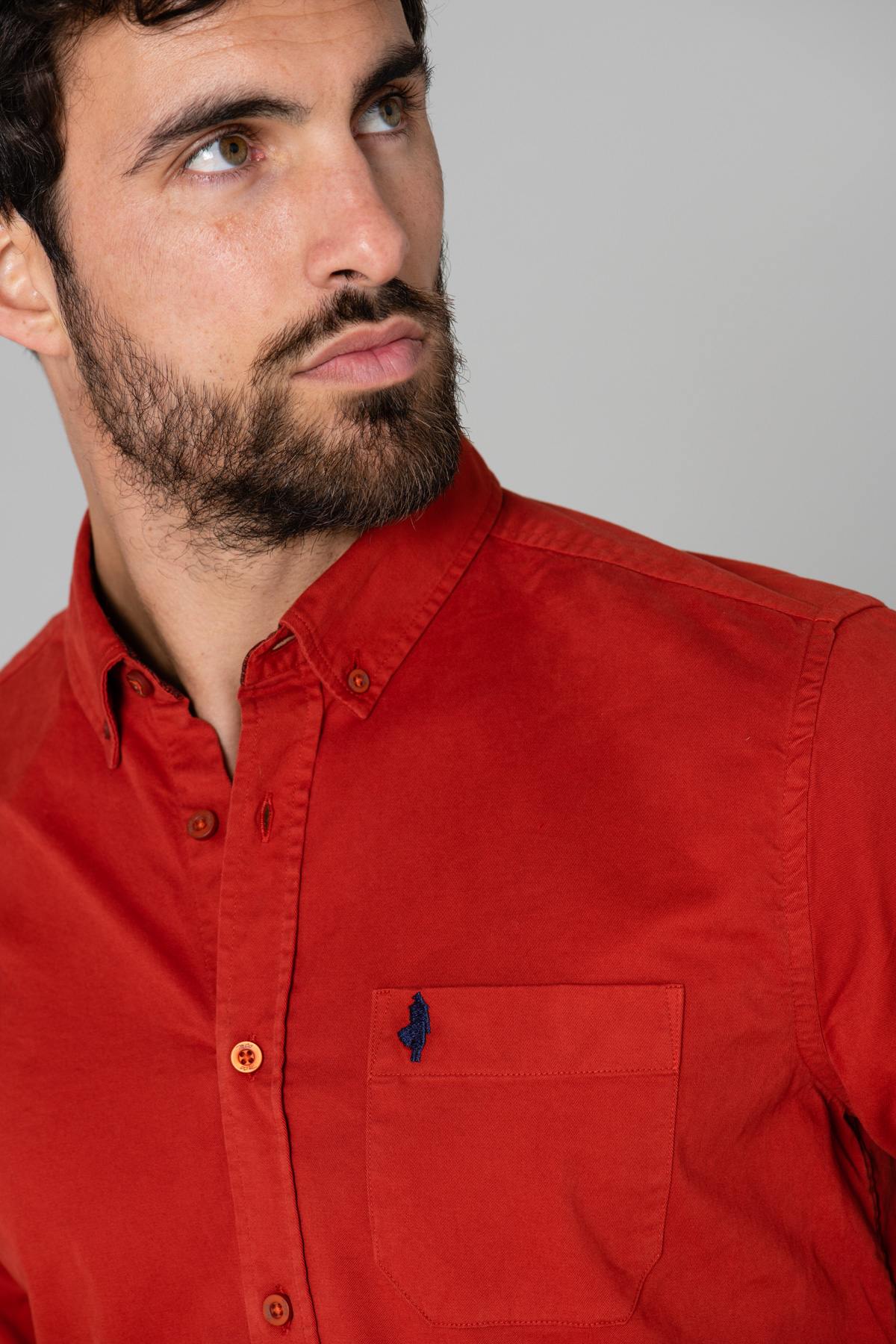 Dark orange shirt - Image n°2