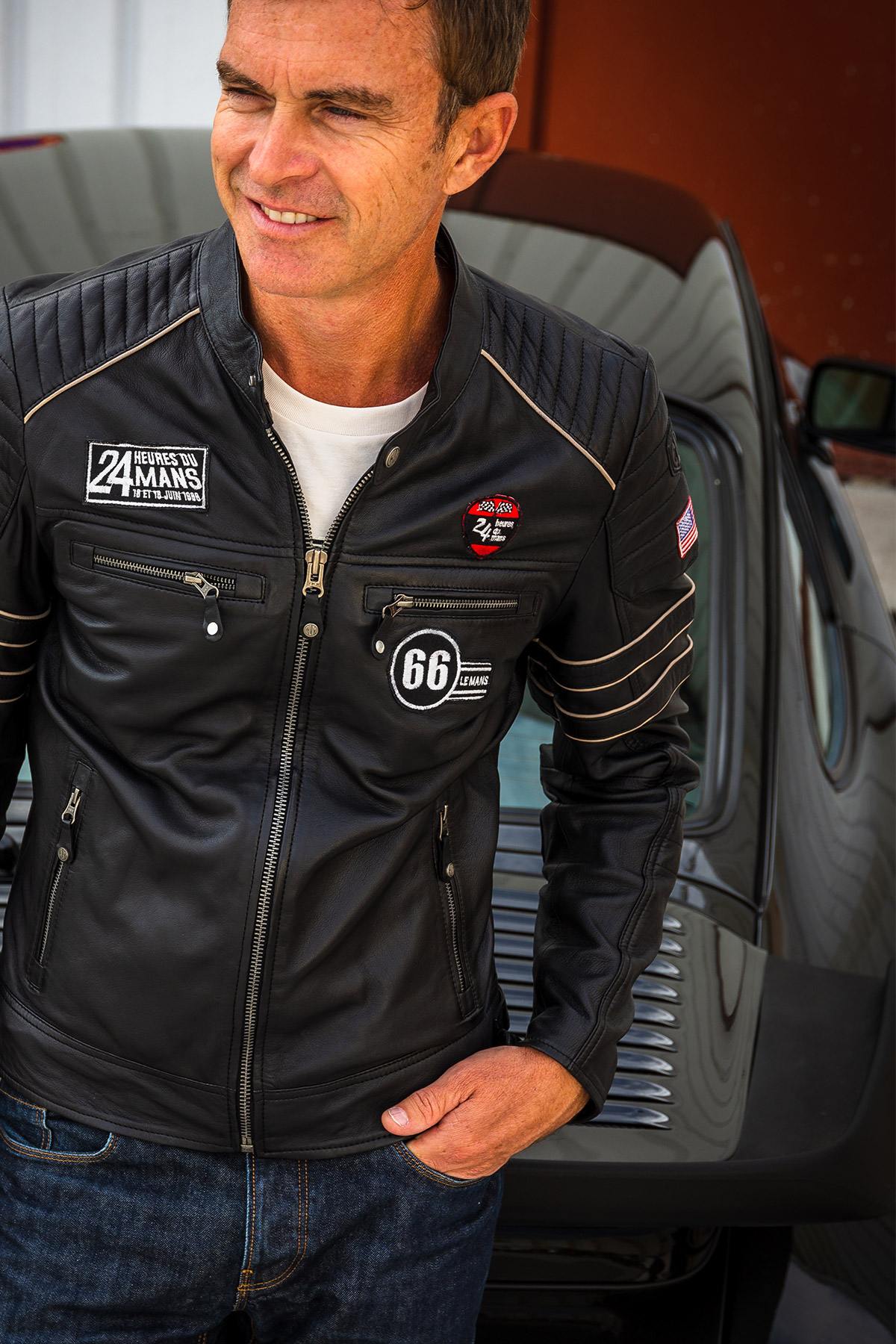 Leather from the 24 hours of Le Mans - Image n°1