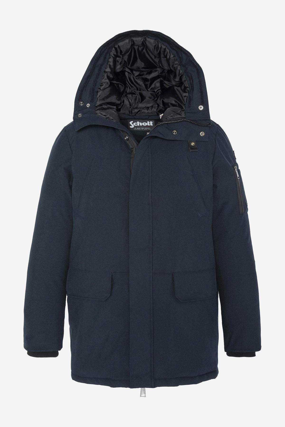 Snorkel parka with removable synthetic fur - Image n°4