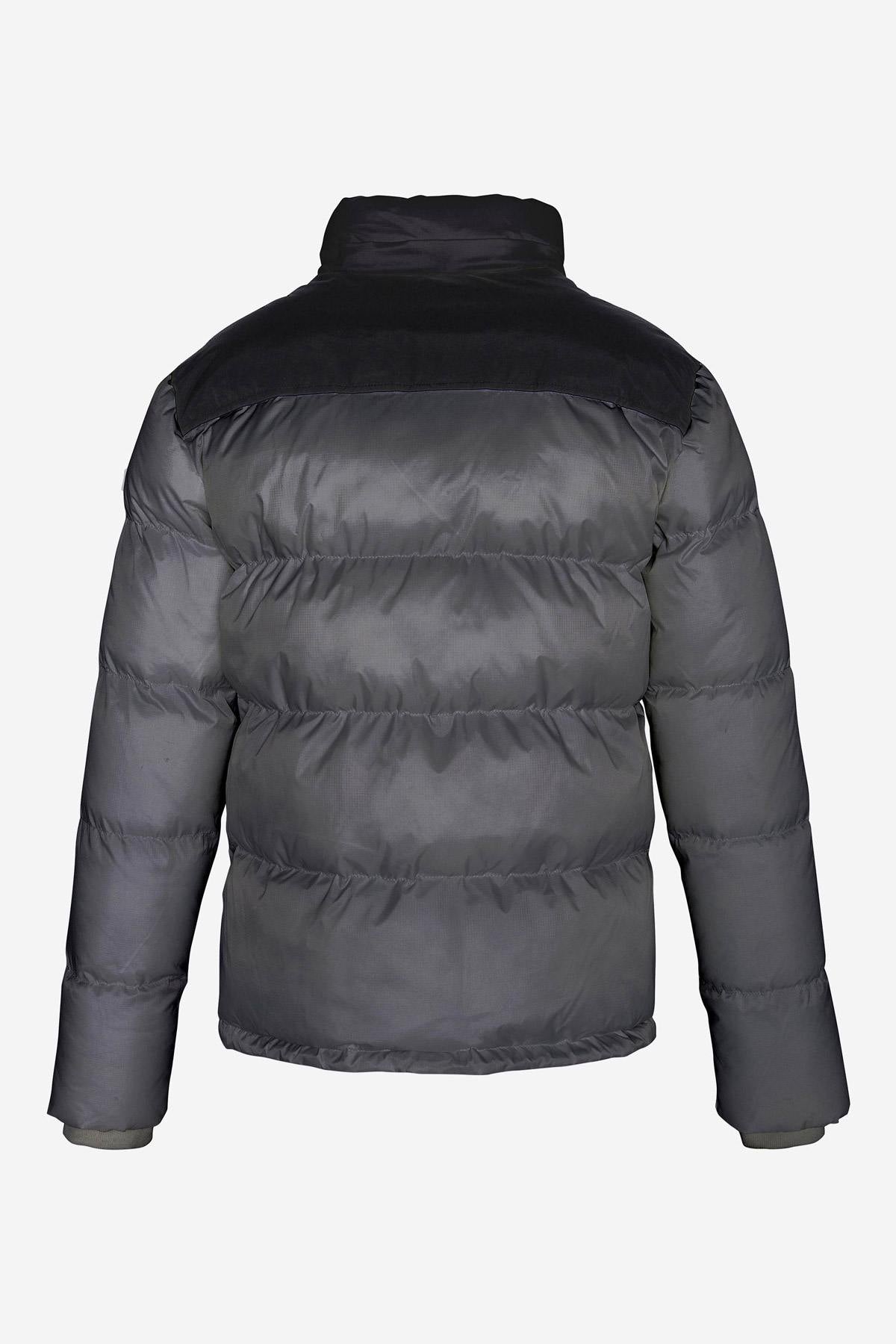 Anthracite down jacket - Image n°2