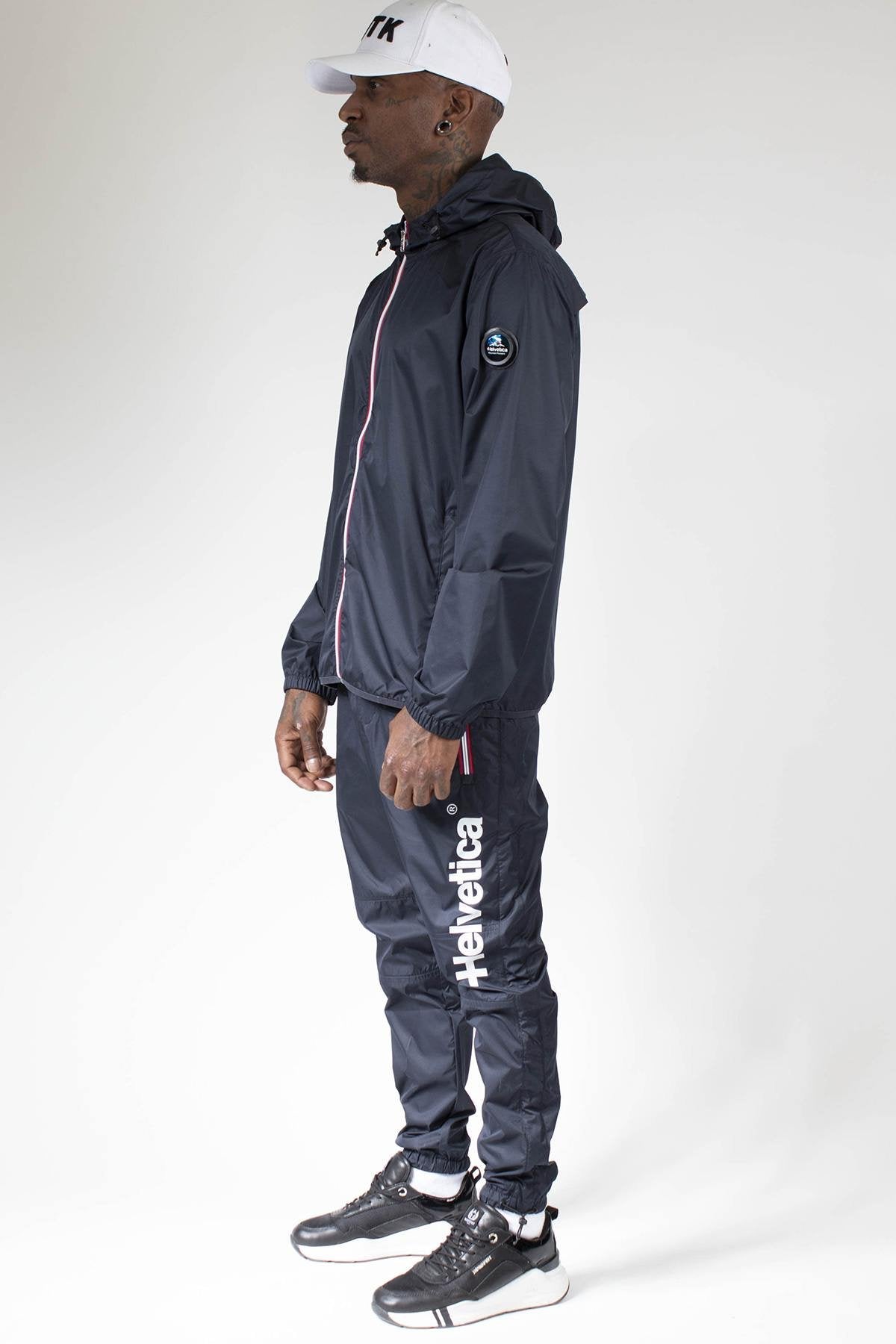 Navy windbreaker jacket - Image n°2