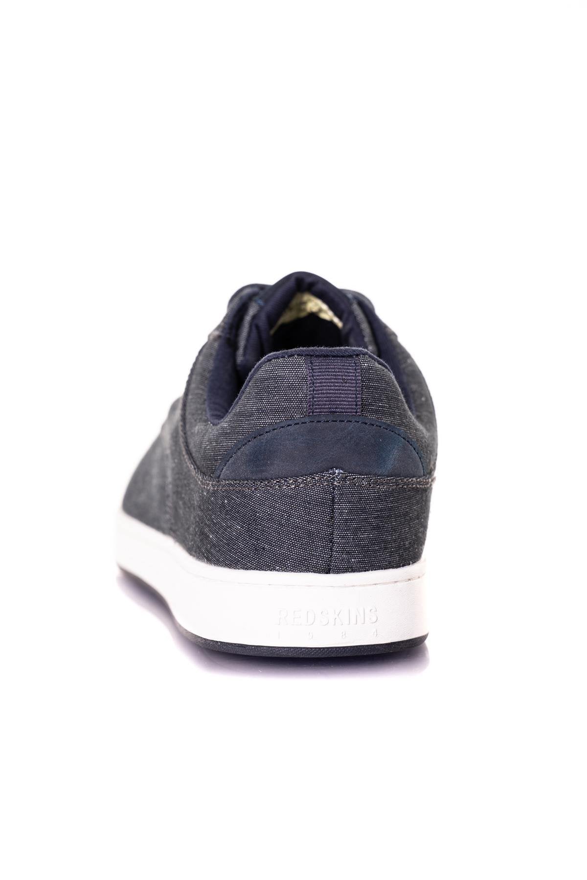 Men's blue denim sneakers - Image n°13