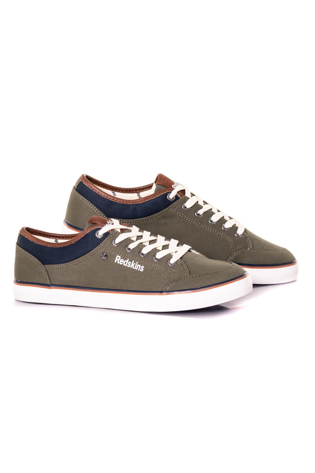 Khaki canvas sneakers - Image n°8