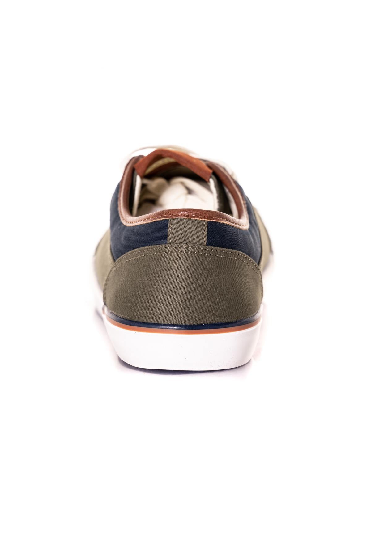 Khaki canvas sneakers - Image n°13