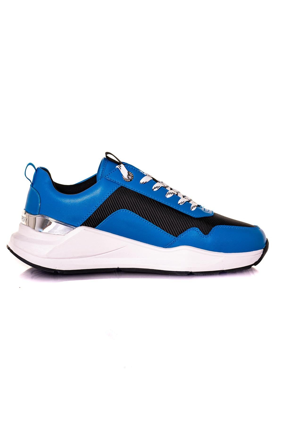 Men's blue sneakers - Image n°9