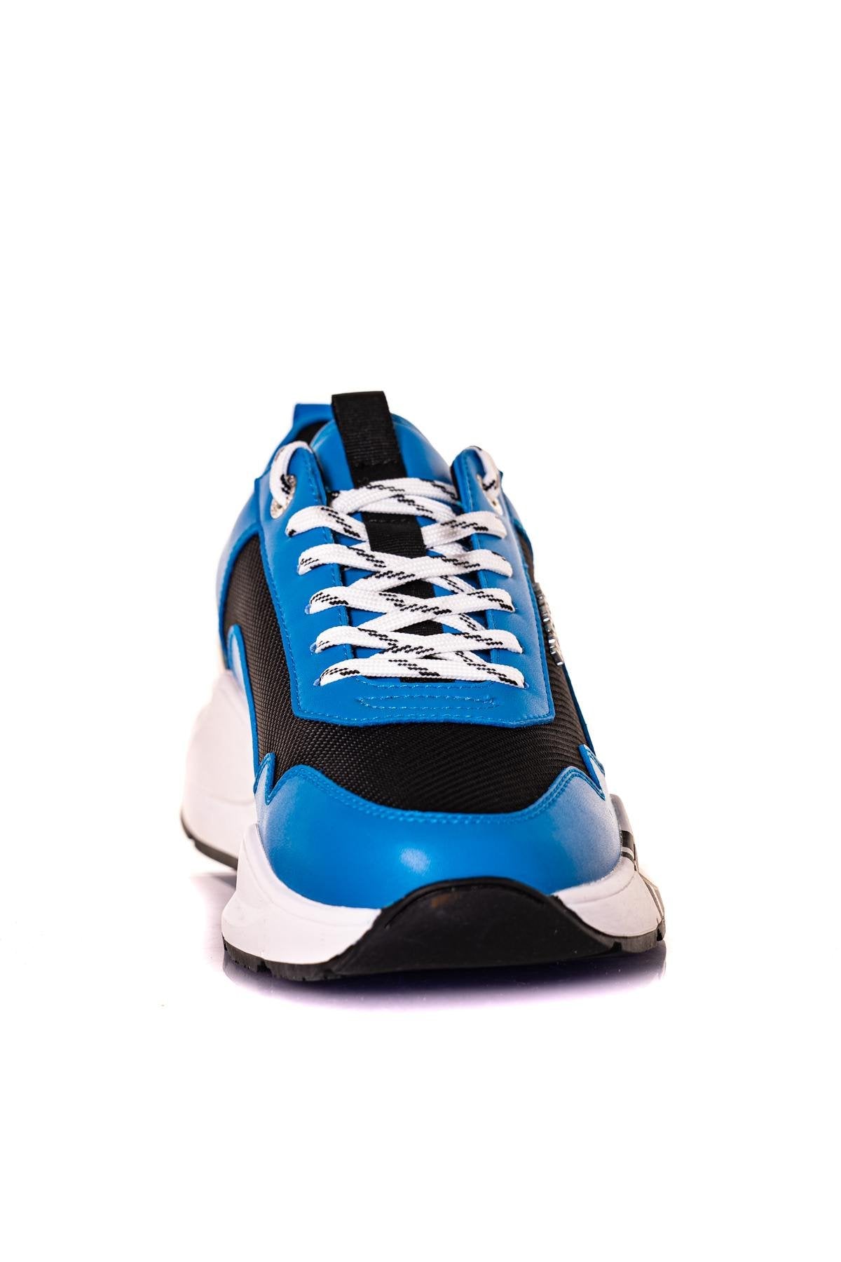 Men's blue sneakers - Image n°12