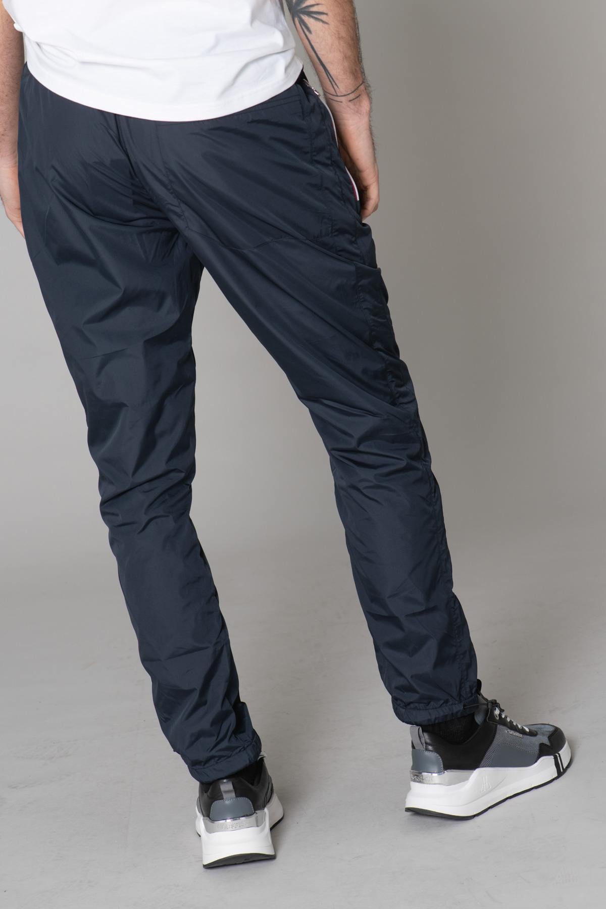 Men's navy blue sweatpants - Image n°9