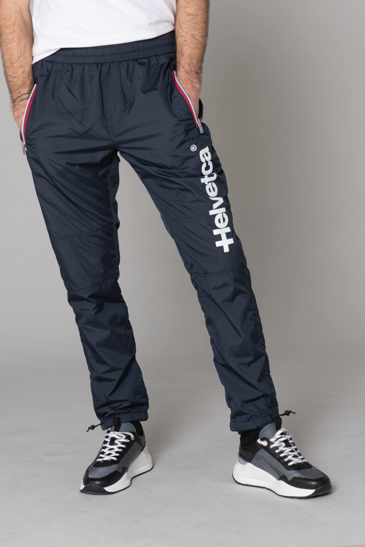 Men's navy blue sweatpants - Image n°7