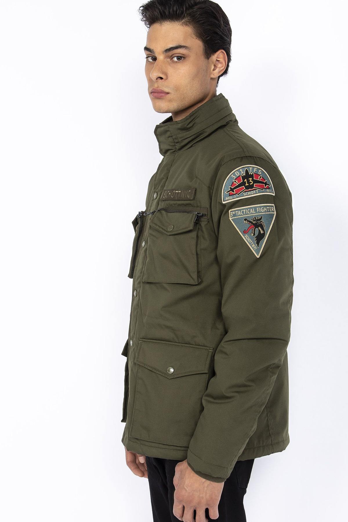 Badged military combat jacket - Image n°9