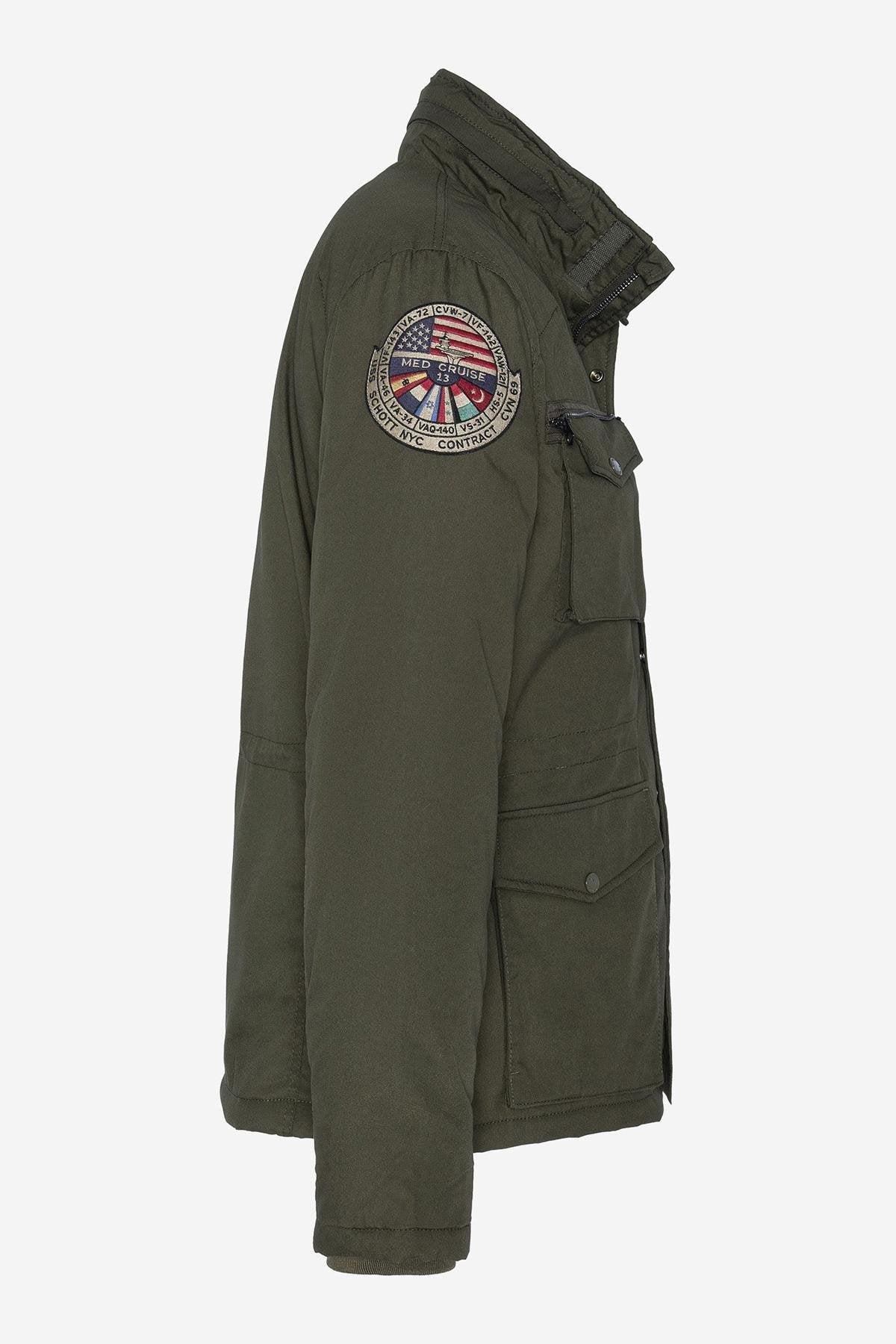 Badged military combat jacket - Image n°16