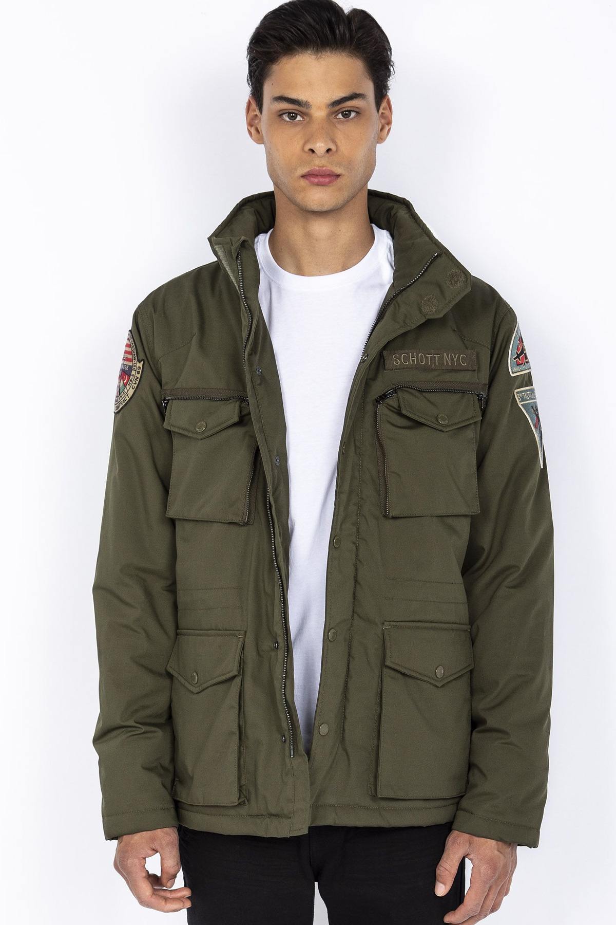 Badged military combat jacket - Image n°11