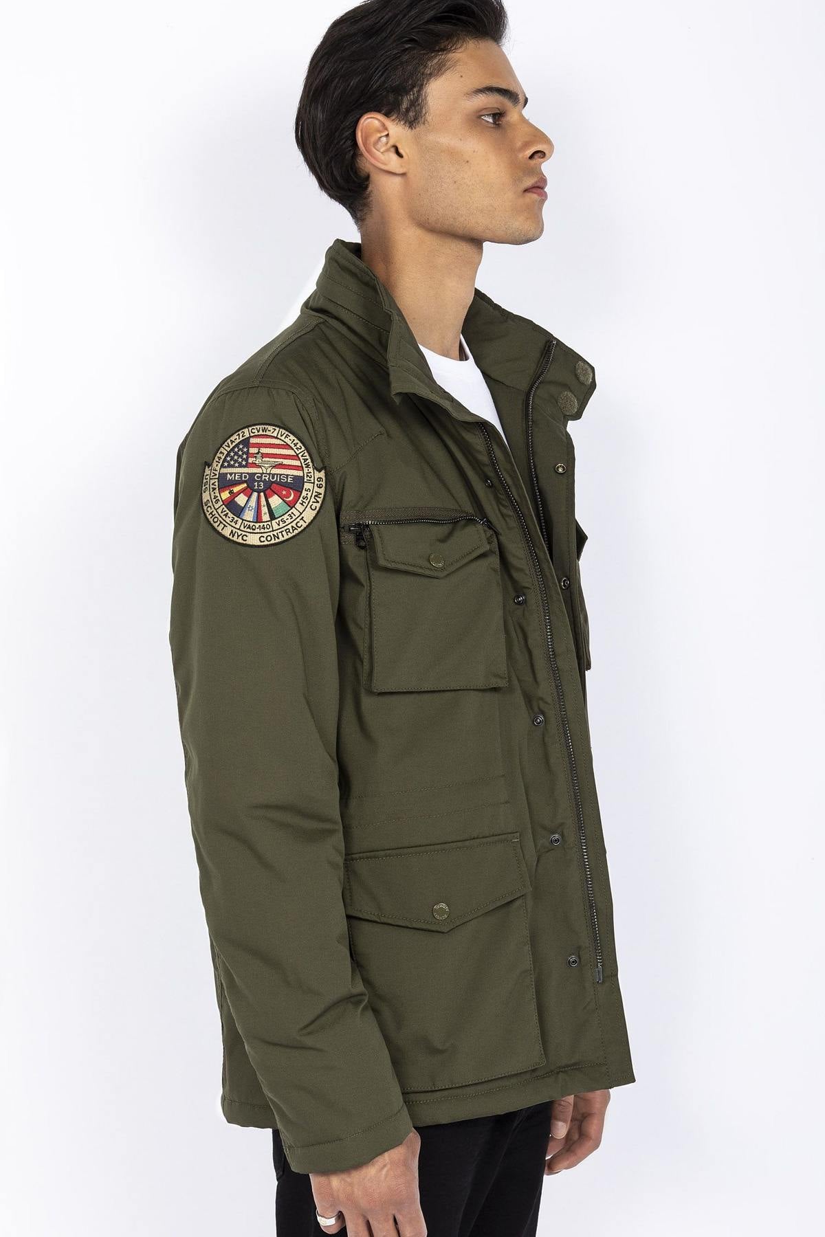 Badged military combat jacket - Image n°12