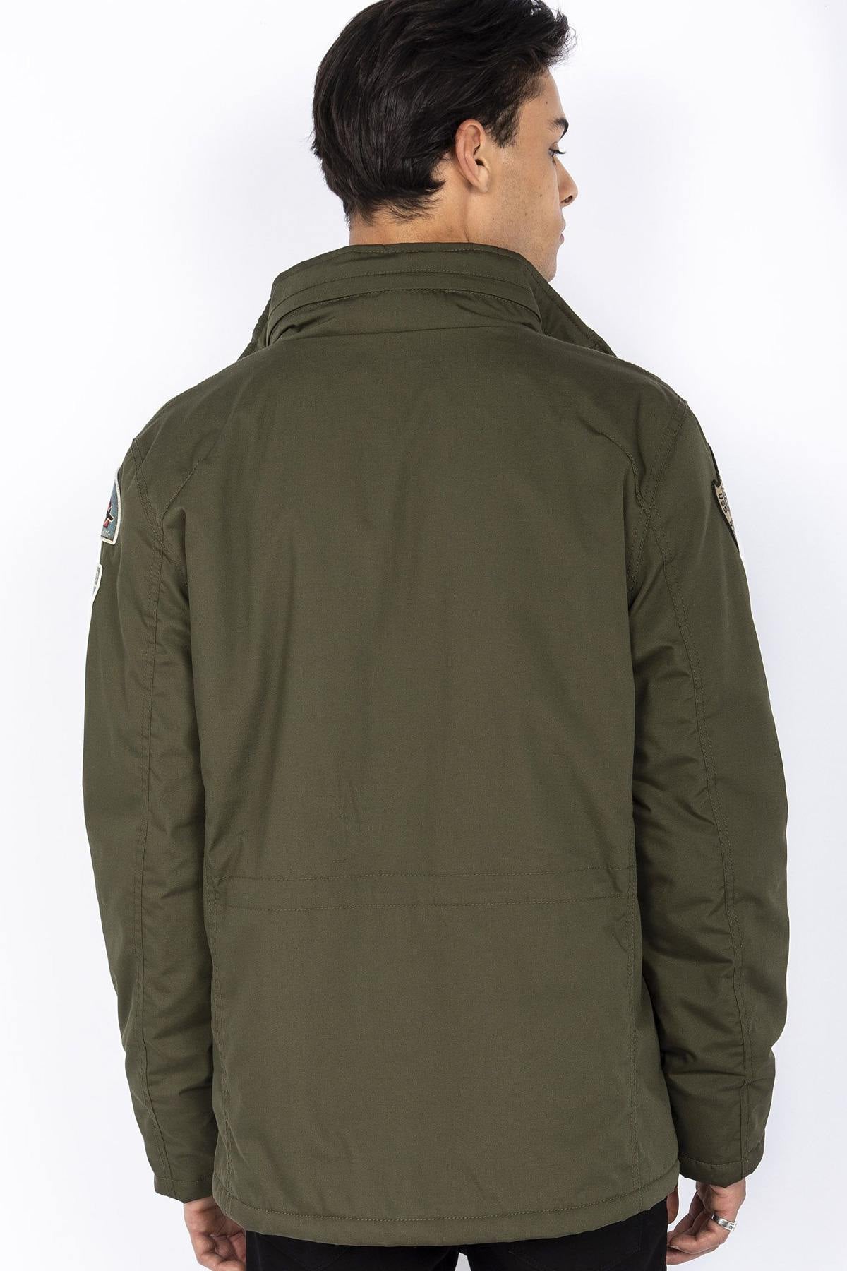 Badged military combat jacket - Image n°13