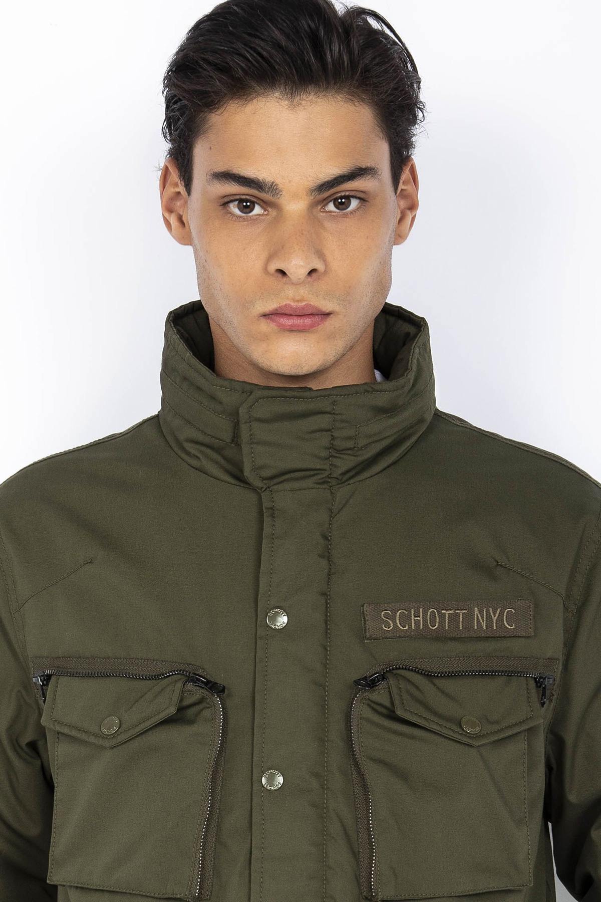 Badged military combat jacket - Image n°10