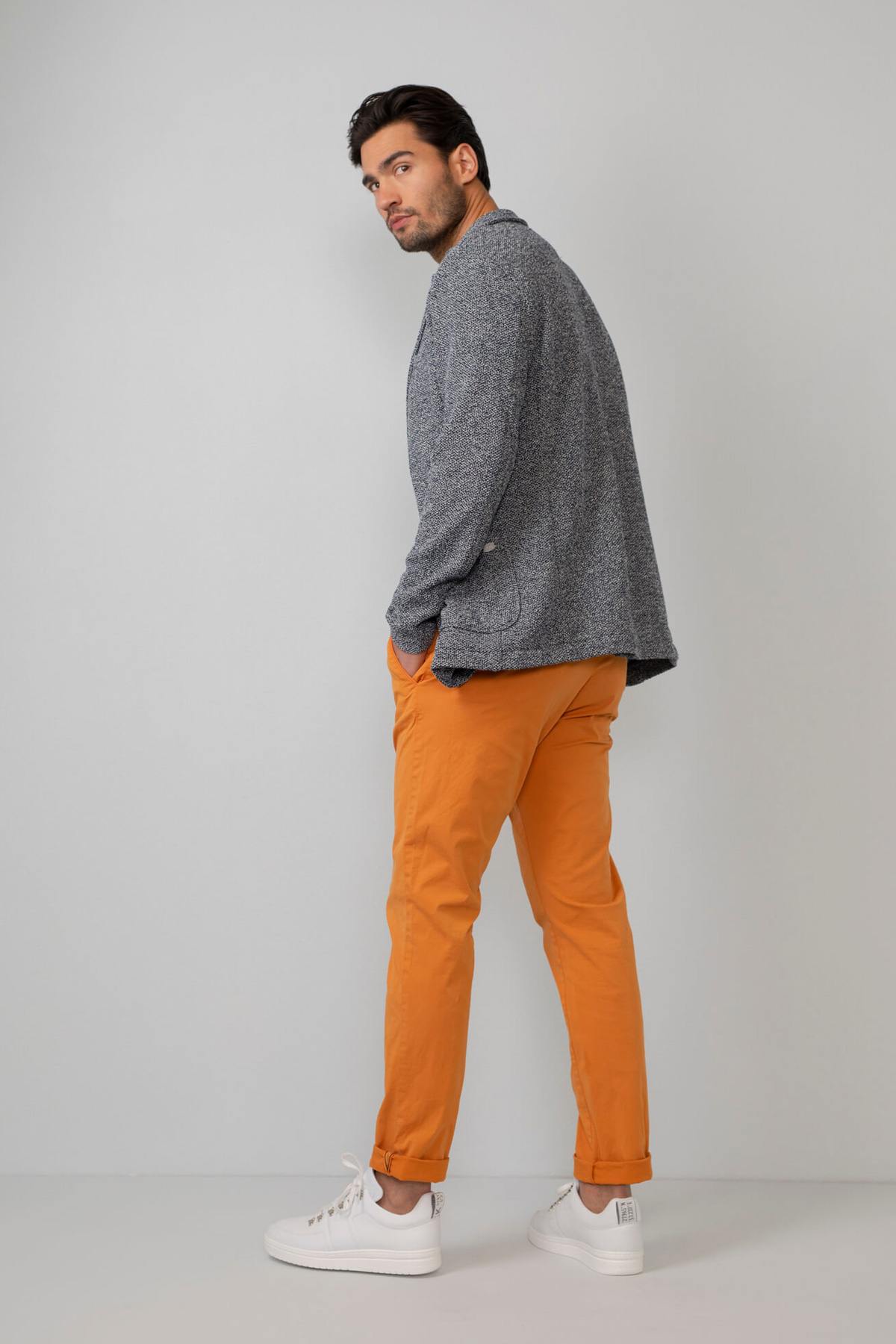 Yellow slim fit chinos - Image n°2