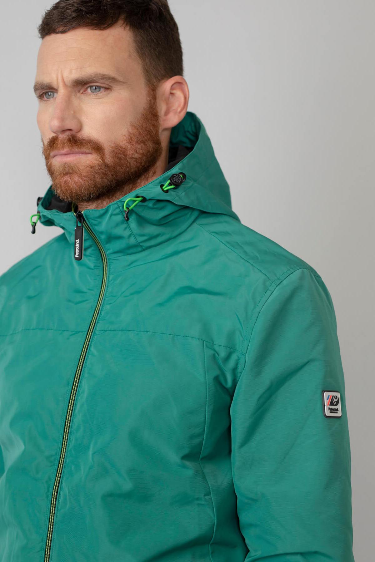 Light green windbreaker jacket in recycled polyester - Image n°11