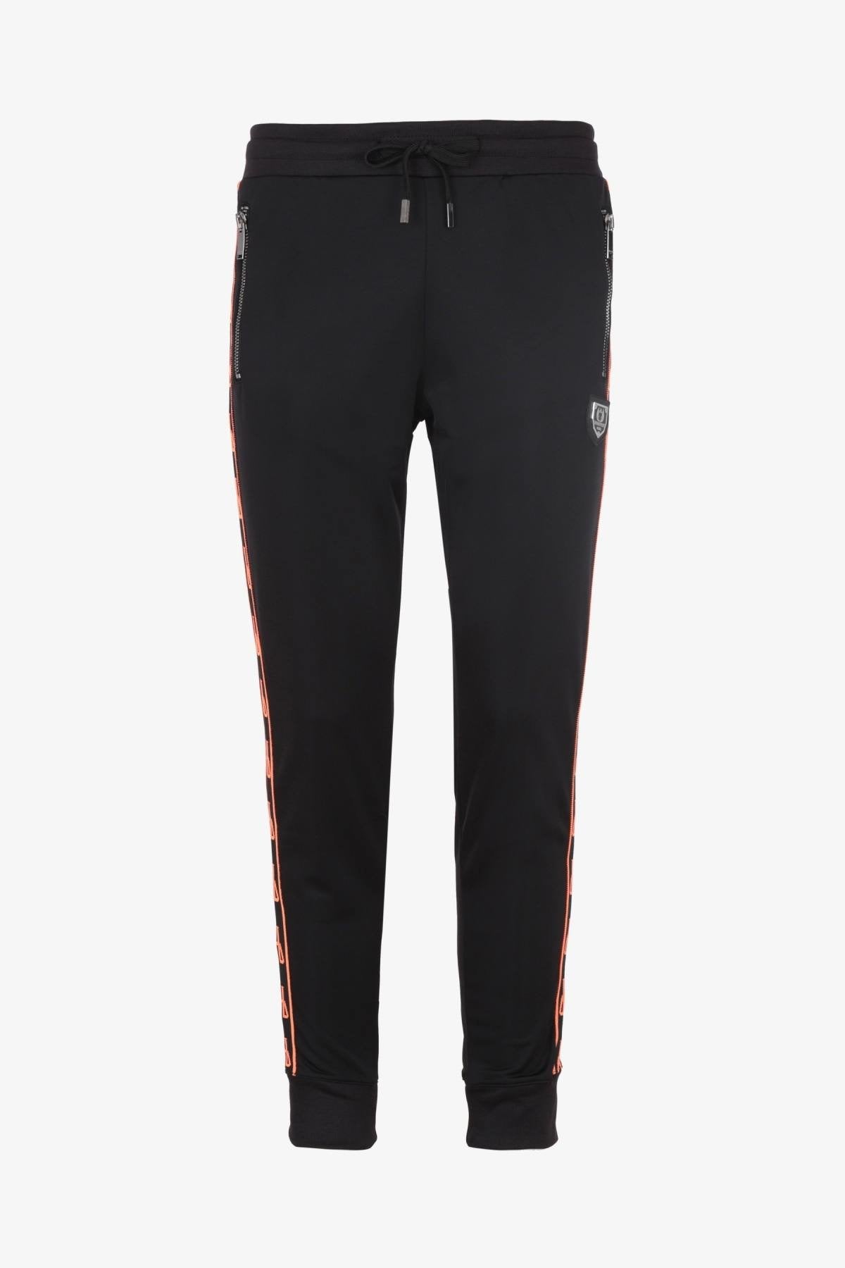 Black and orange jogging pants - Image n°6