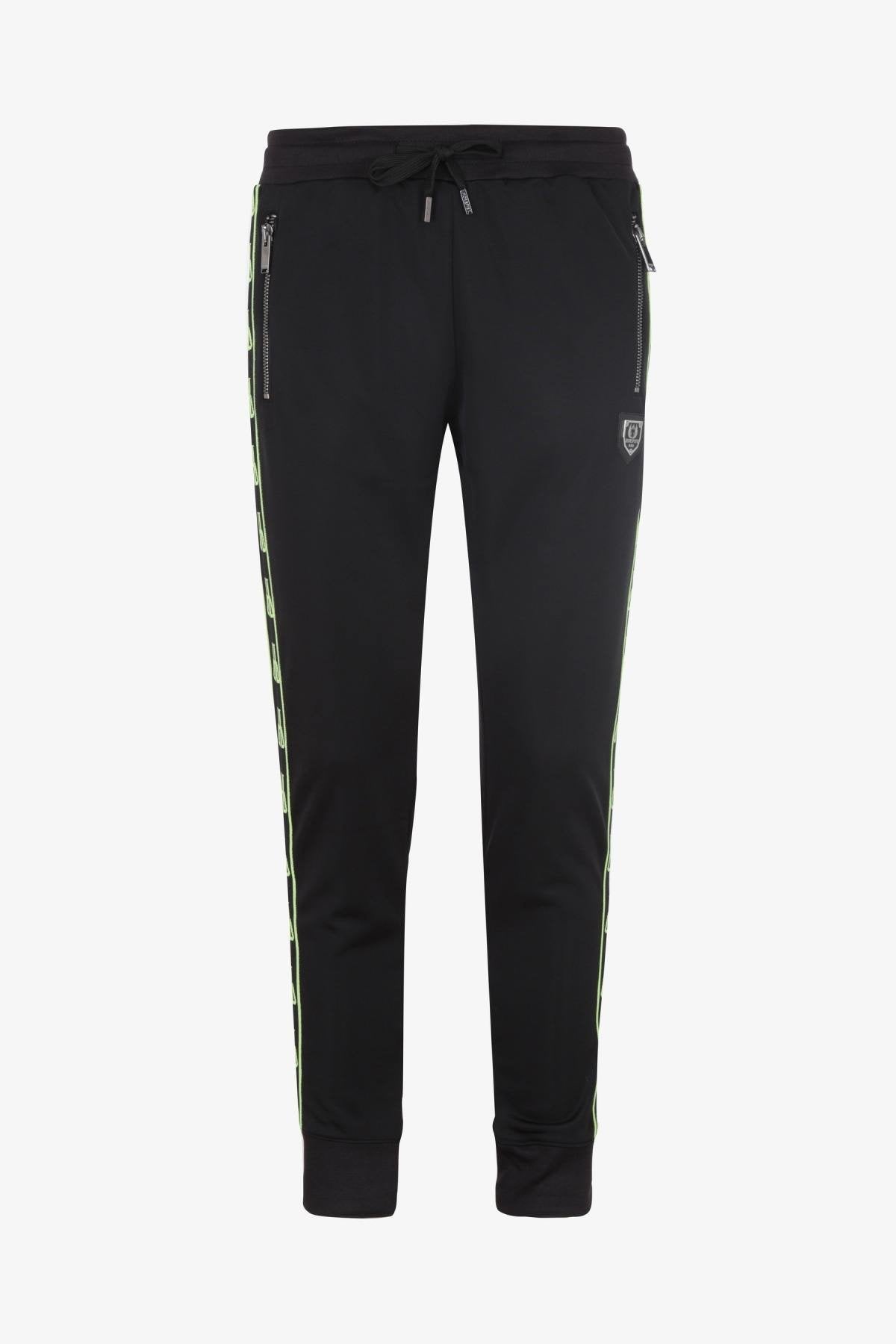 Black and green jogging pants - Image n°10