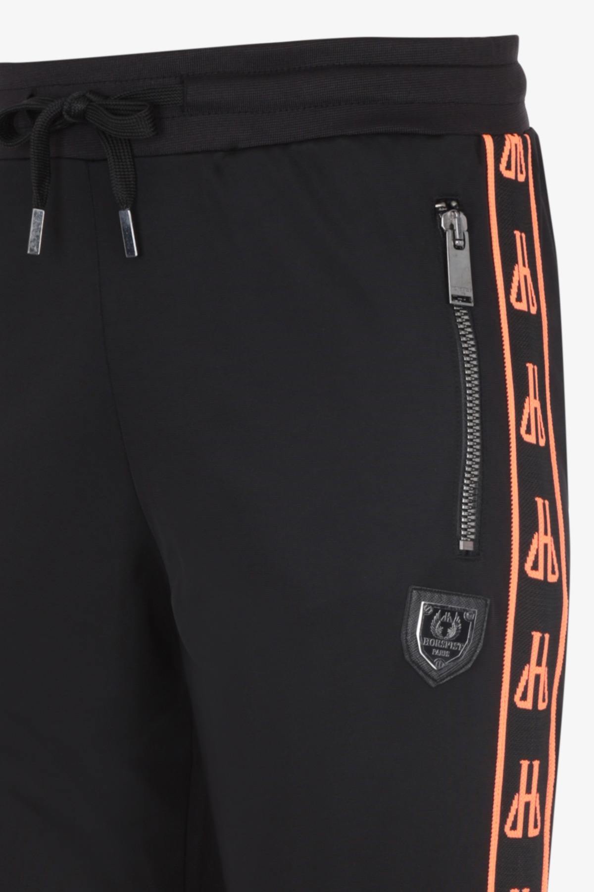 Black and orange jogging pants - Image n°7