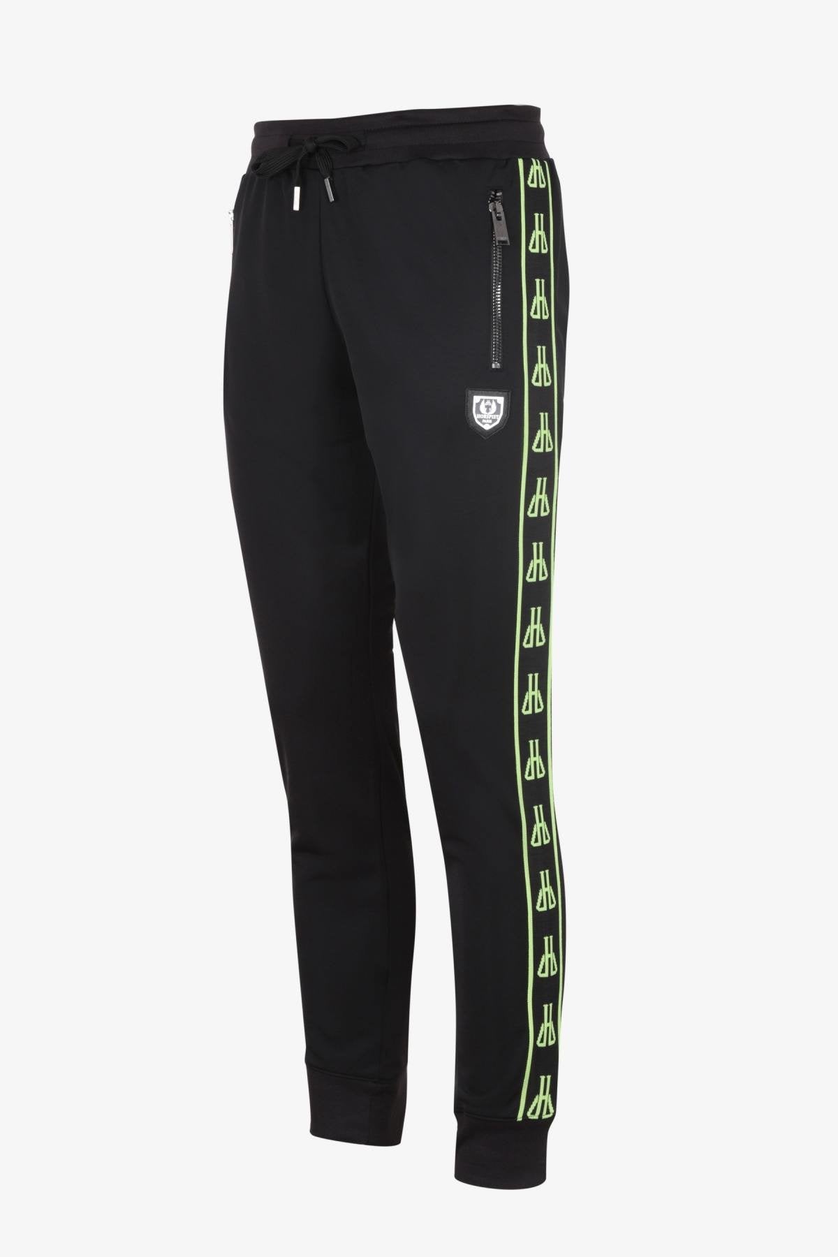 Black and green jogging pants - Image n°8