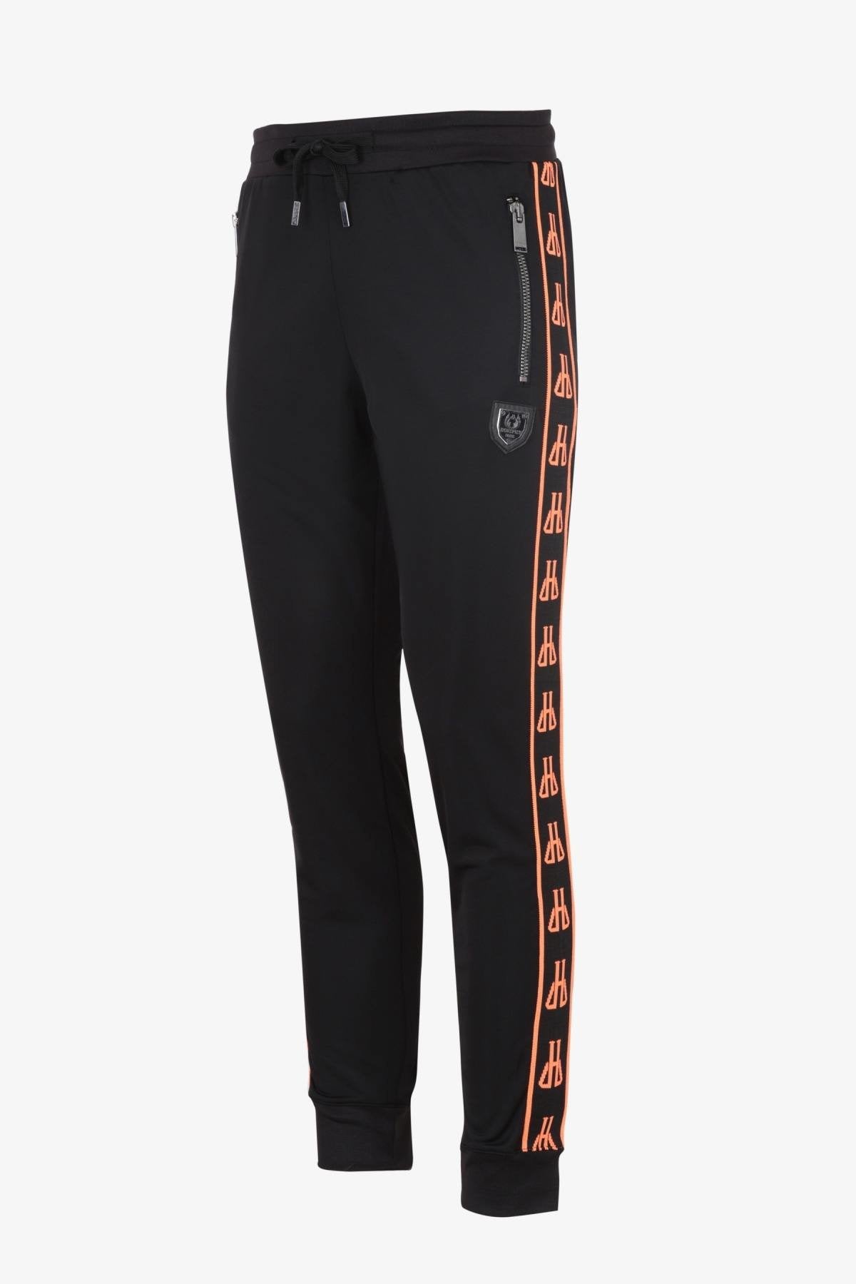 Black and orange jogging pants - Image n°5