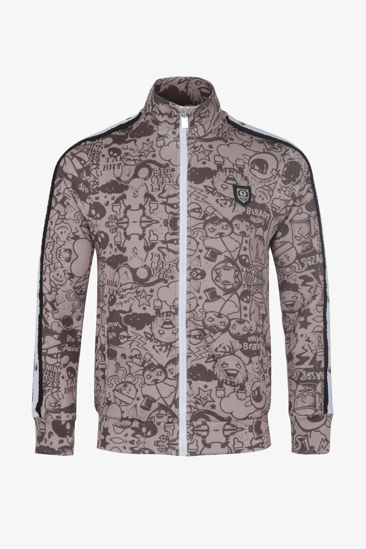 Beige toy print jacket - Image n°7