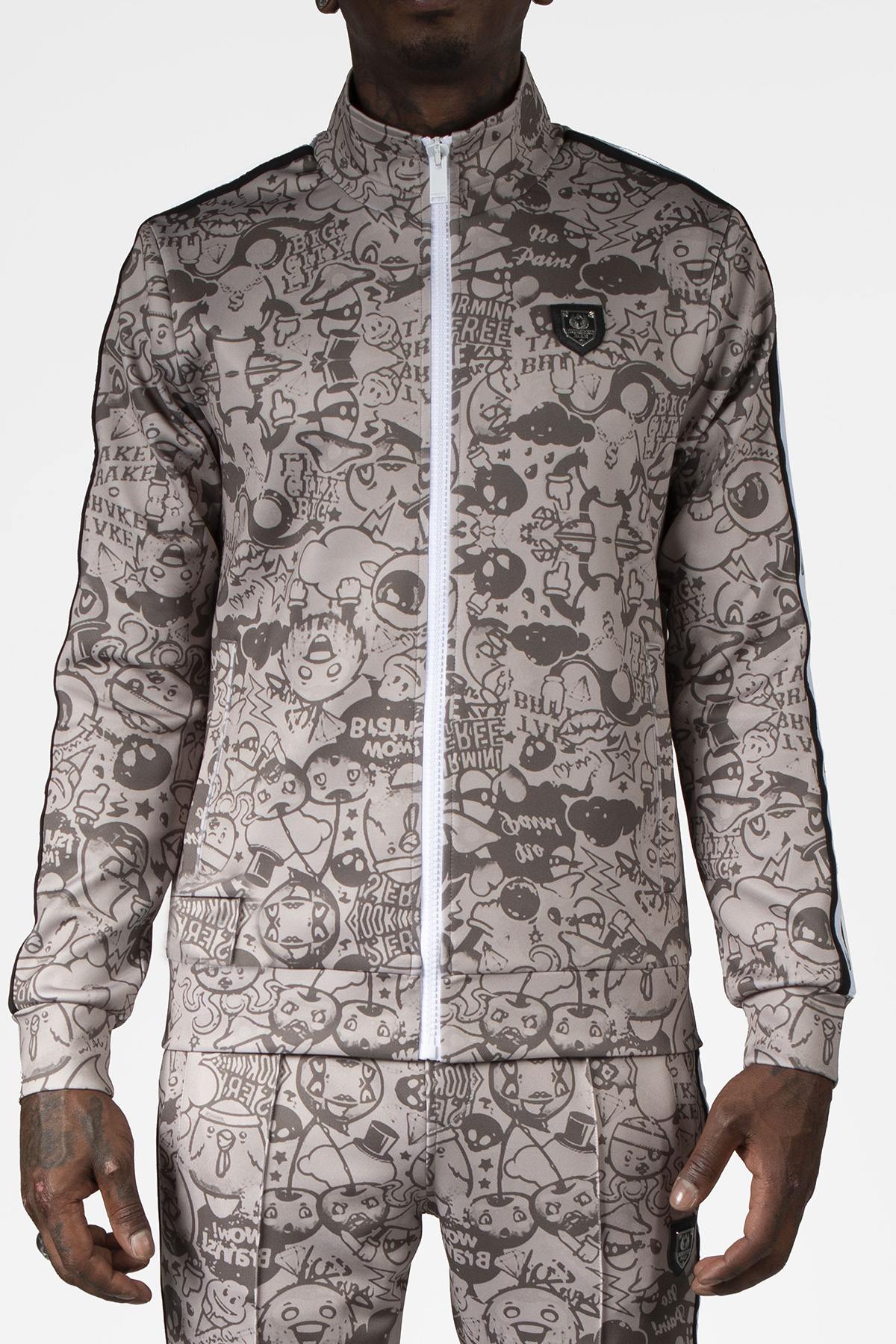 Beige toy print jacket - Image n°6