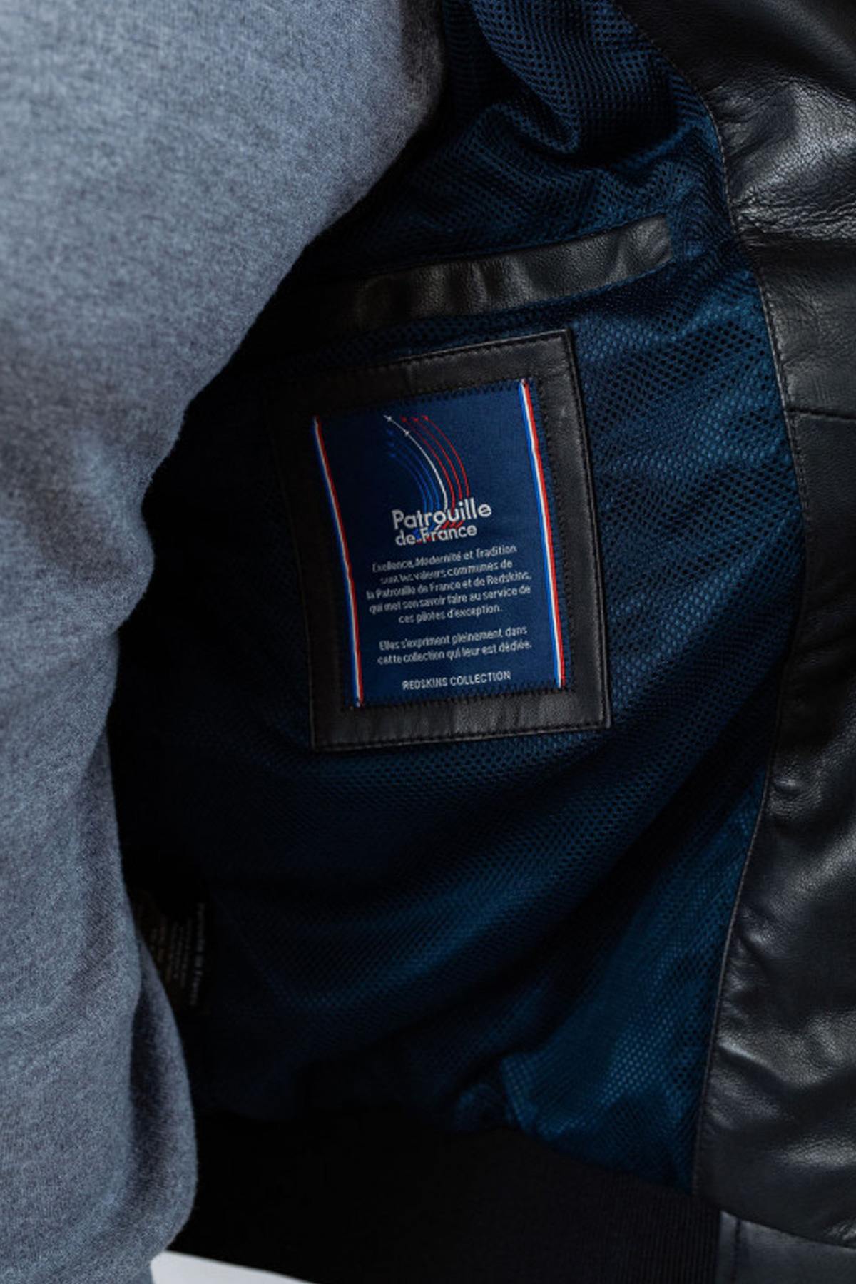 Leather bomber Patrouille de France - Image n°24