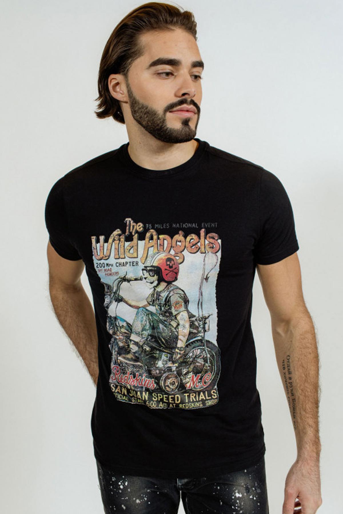 The Wild Angels black t-shirt - Image n°1