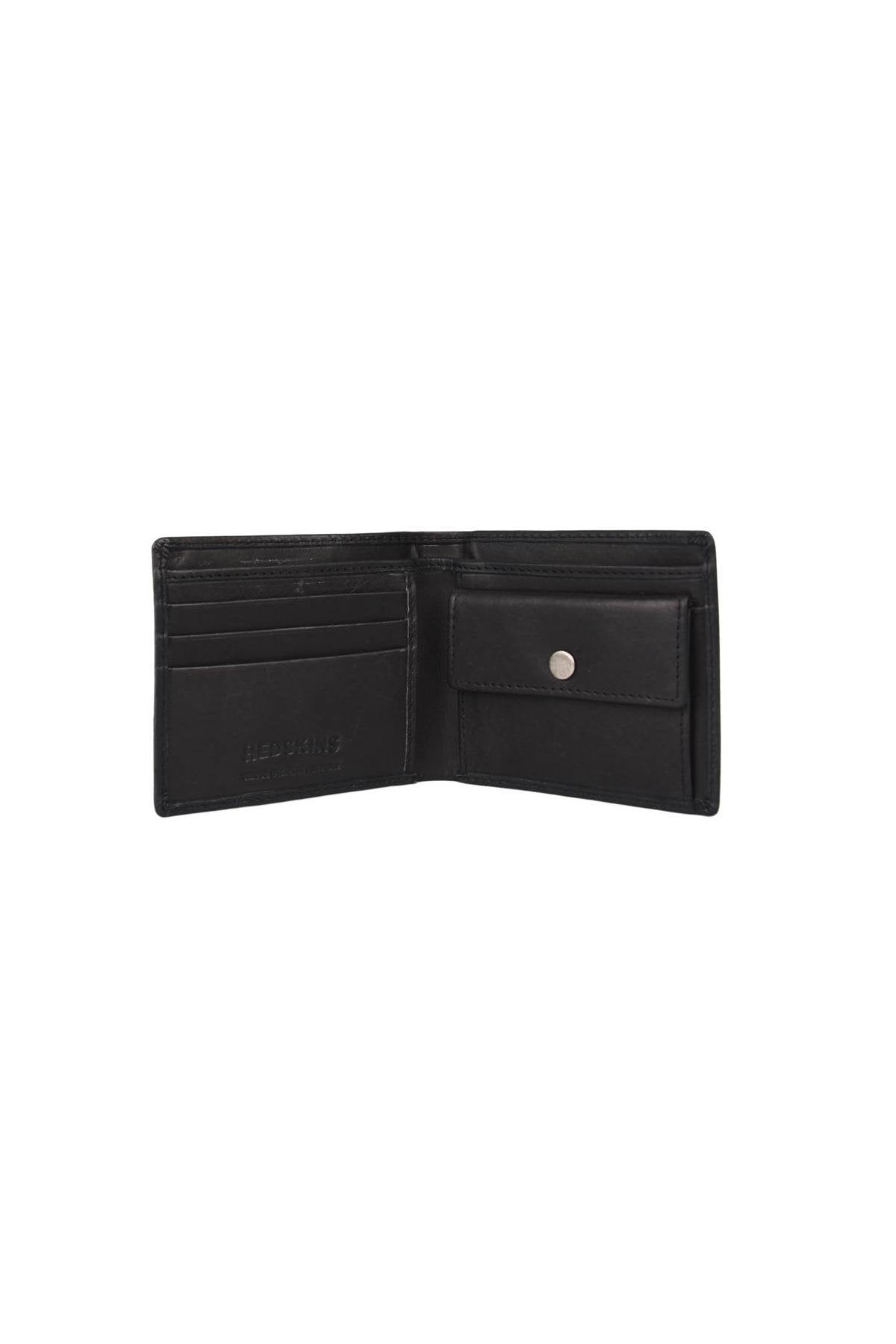 Men's black leather wallet - Image n°2