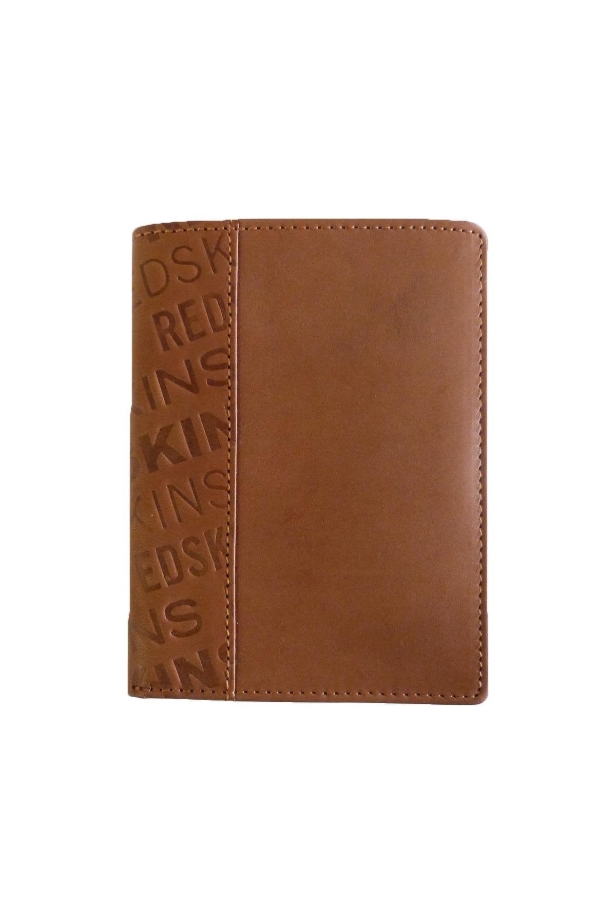 Cognac leather wallet - Image n°1