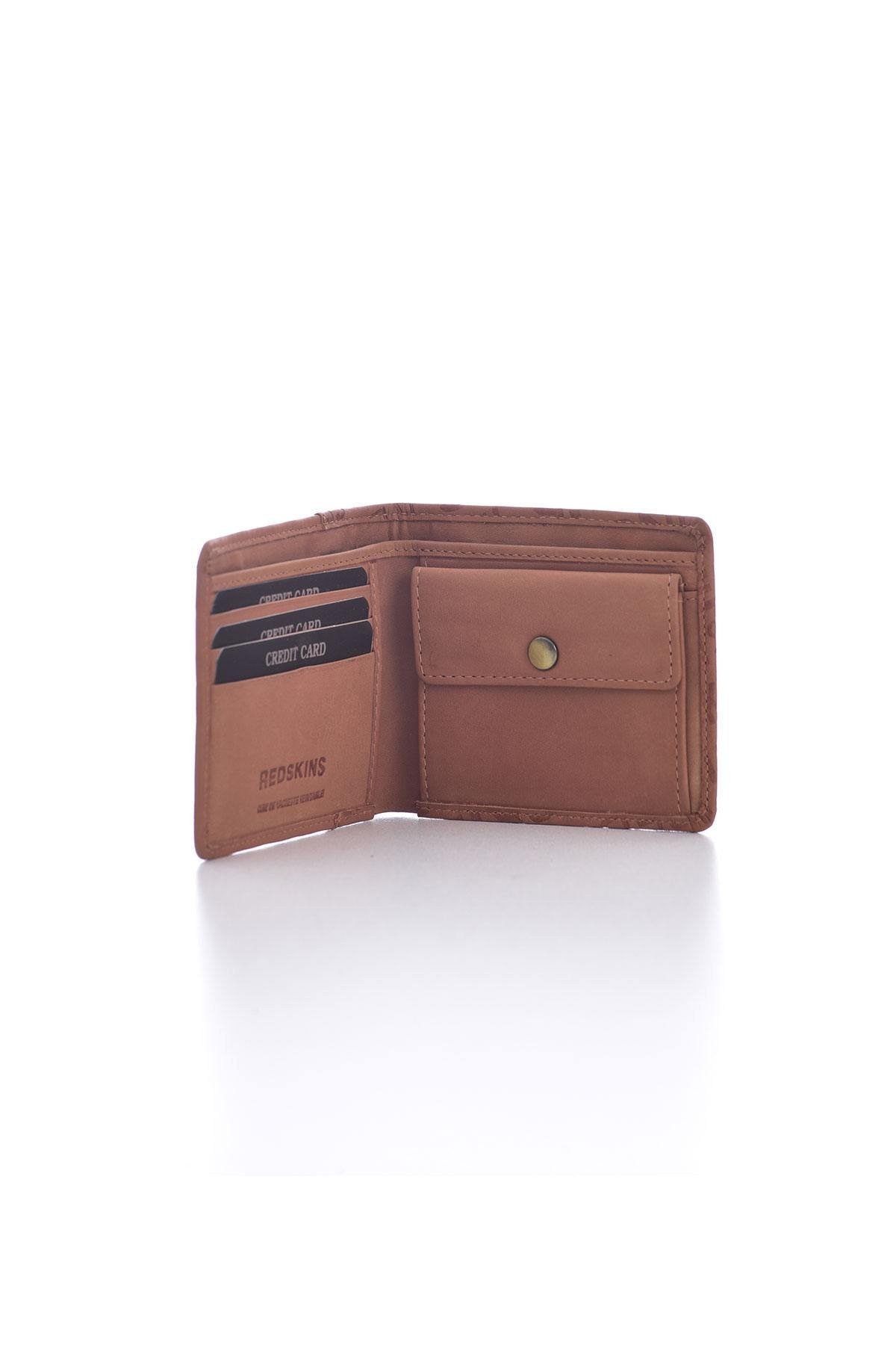 Brown leather wallet - Image n°2