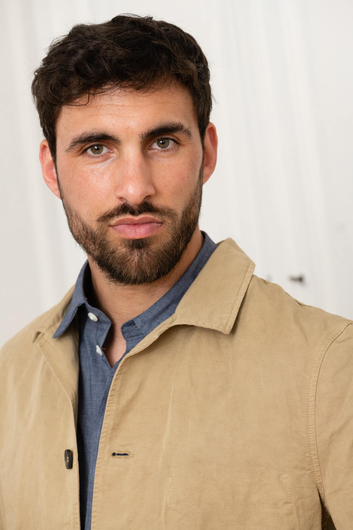 Beige overshirt jacket - Image n°4