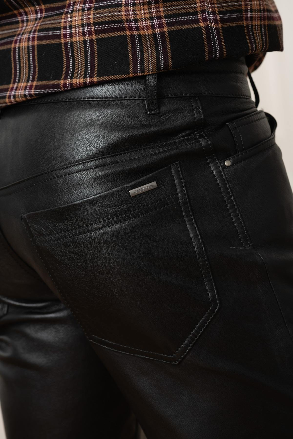 Men's leather pants - Image n°8