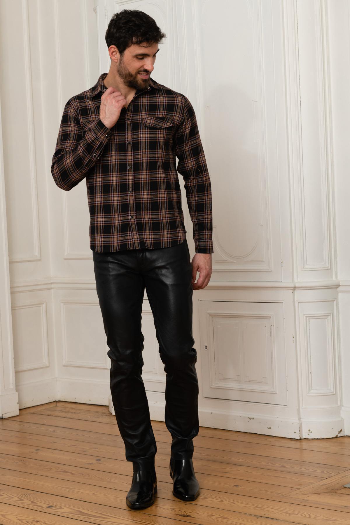 Men's leather pants - Image n°6