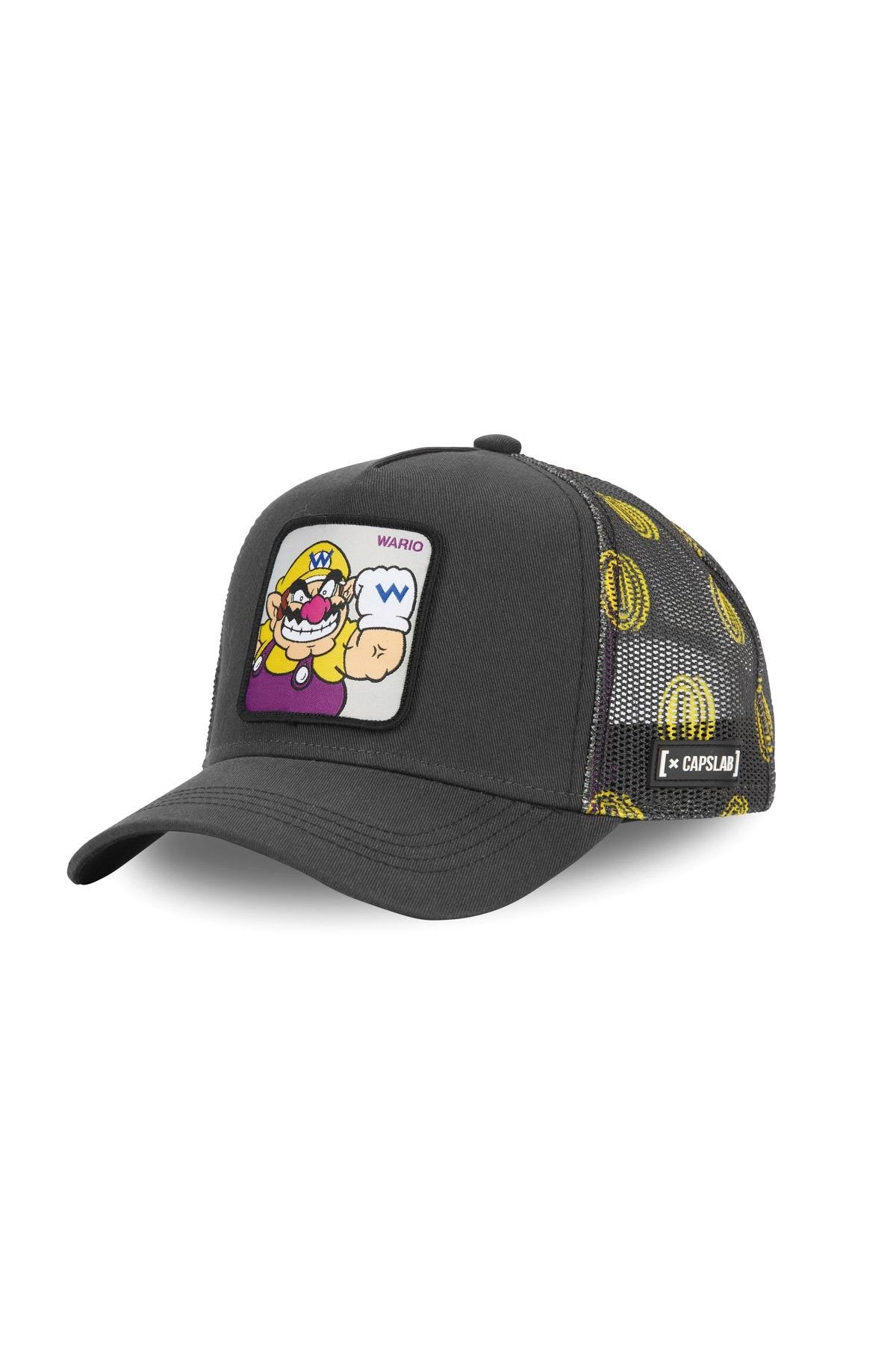 Gray Wario cap - Image n°1