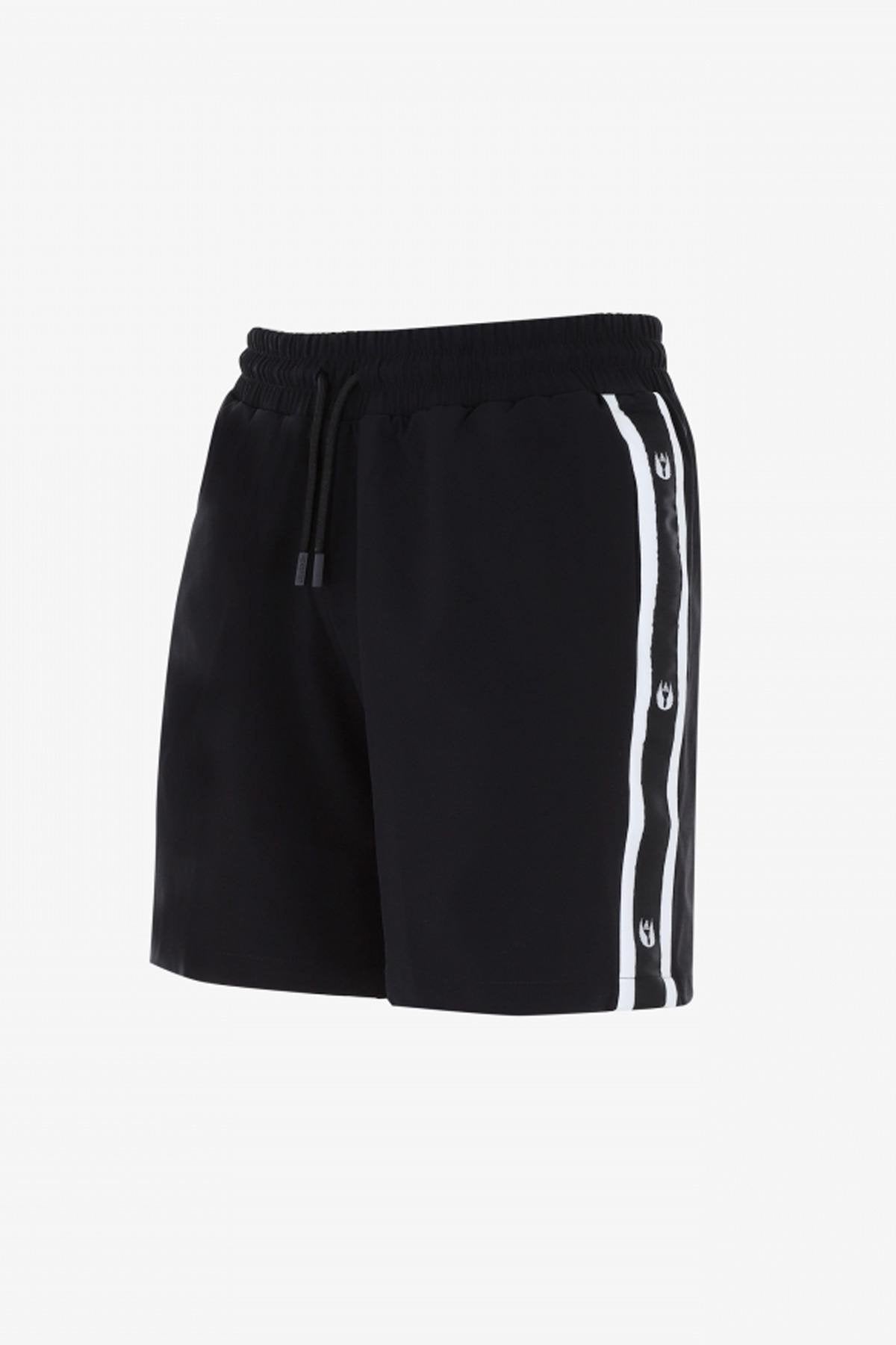 Black beach shorts - Image n°1