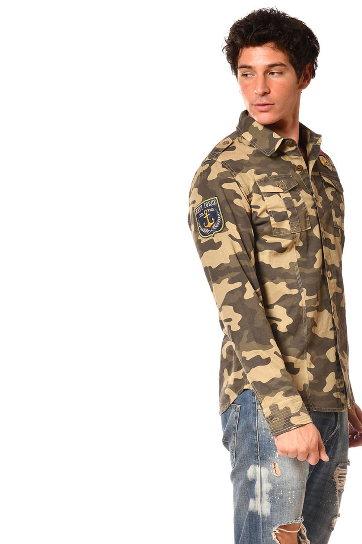 Men's camouflage shirt - Image n°4