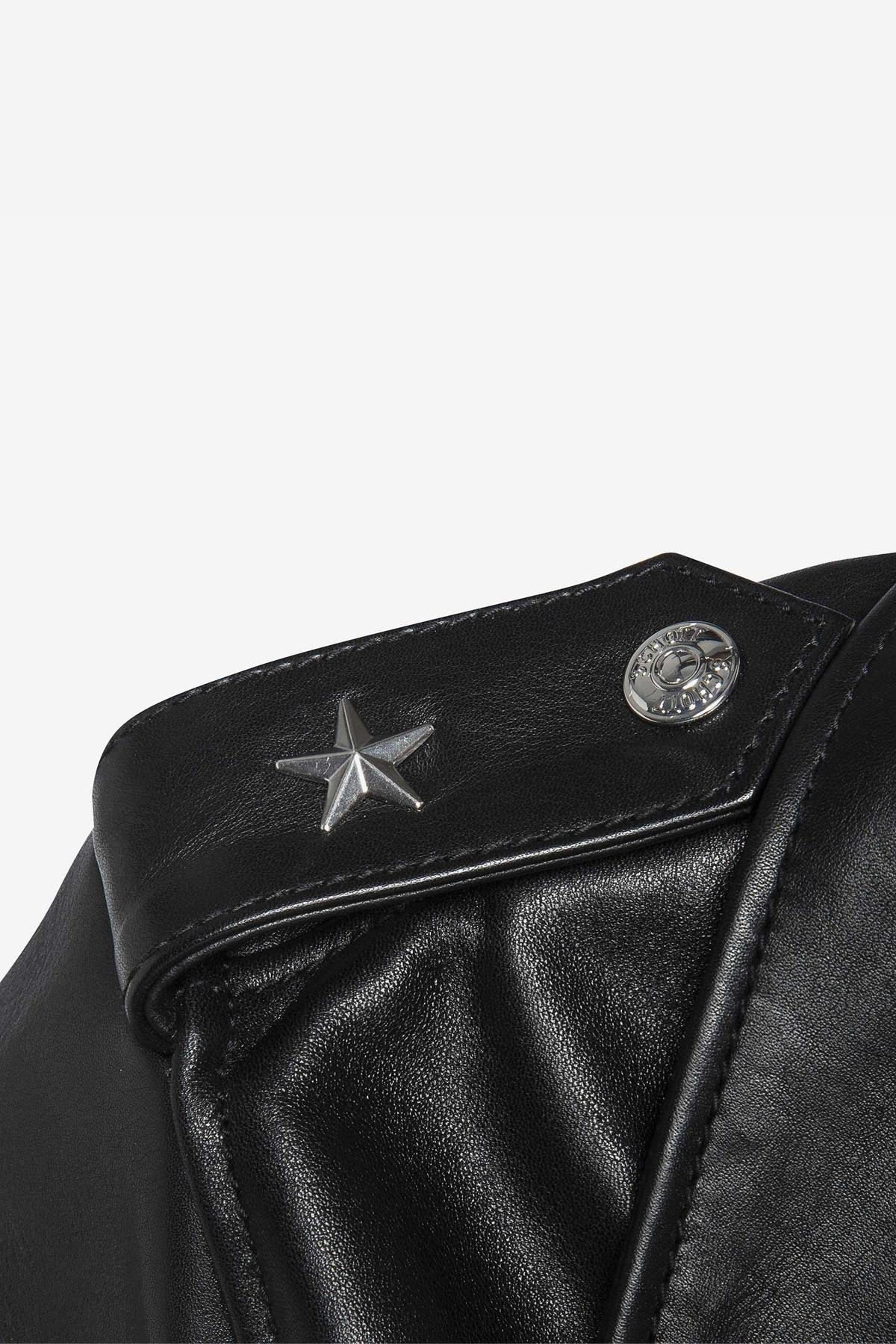 One star women's perfecto® in cowhide leather - Image n°9