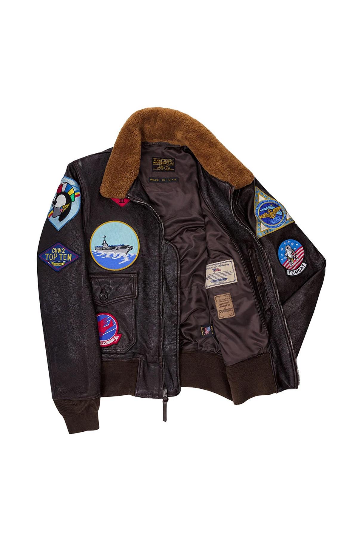 Real G-1 jacket from the movie TOP GUN - Image n°5